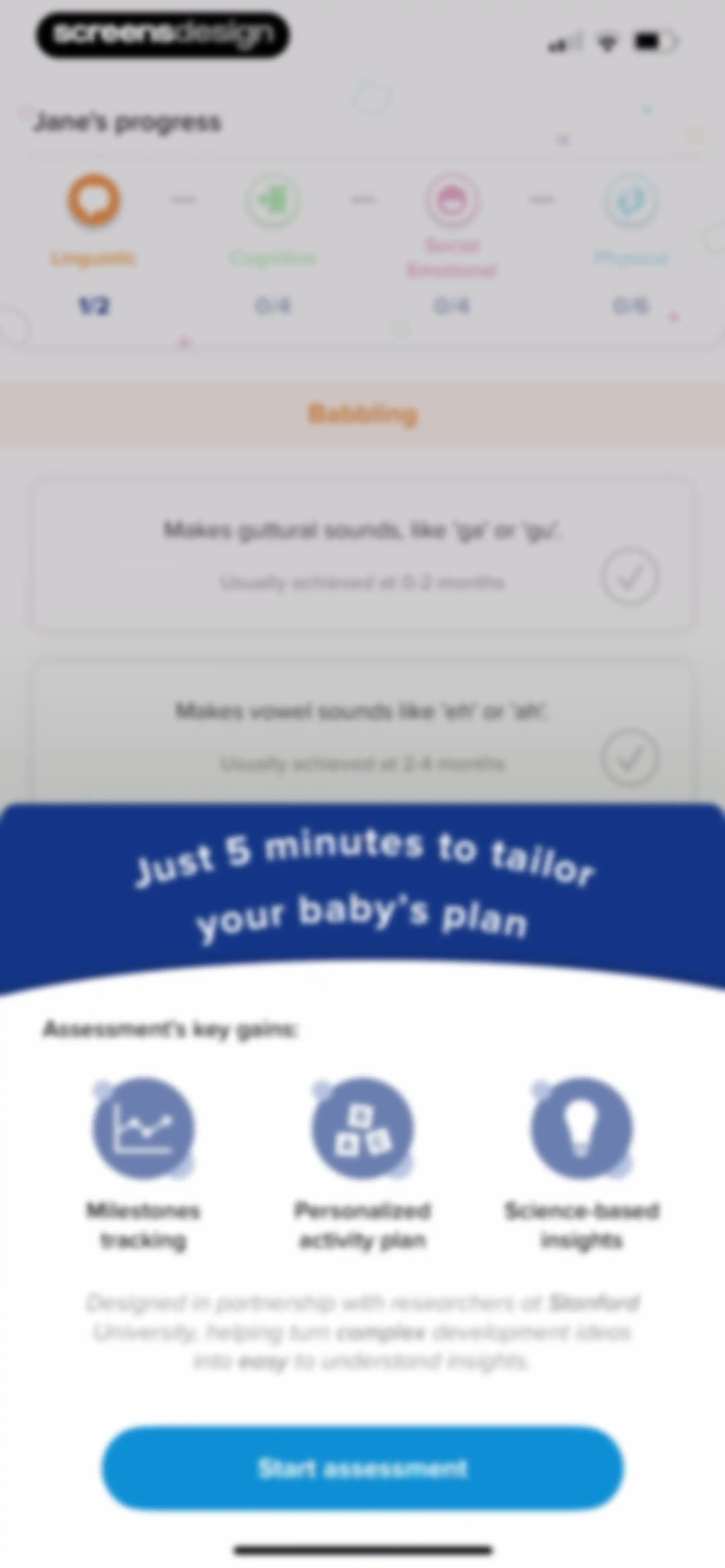 Kinedu: Baby Development screen 33