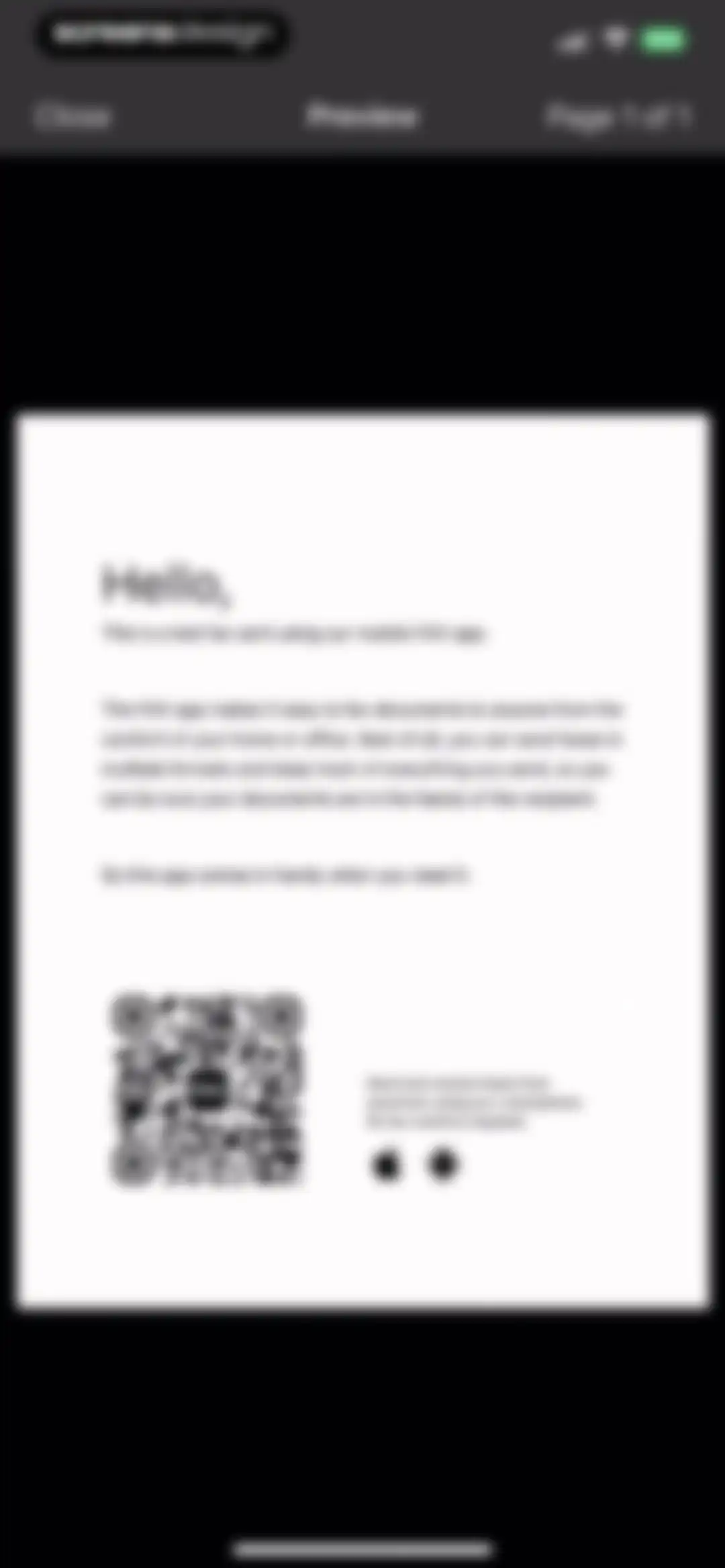 FAX from iPhone: Send Doc App screen 20