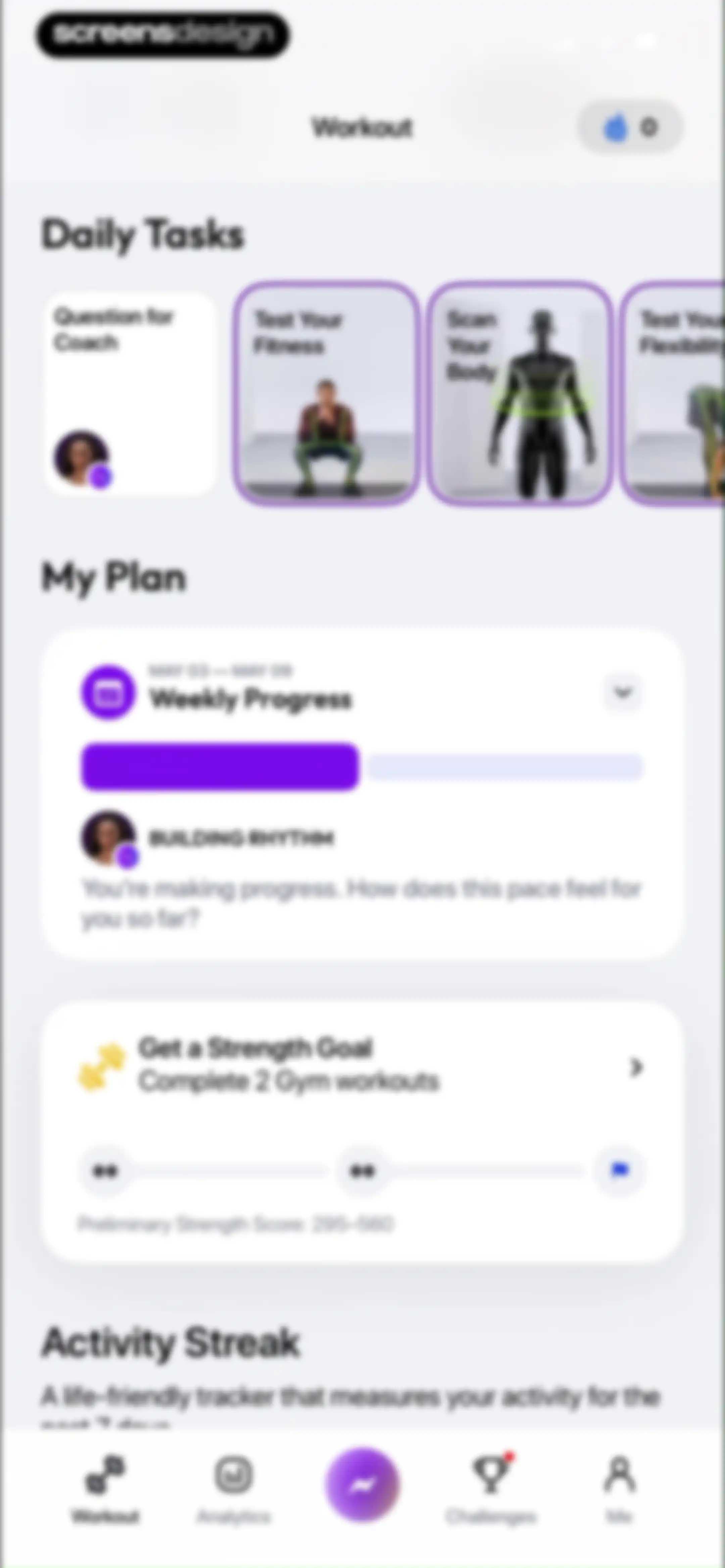 Zing AI: Home & Gym Workouts screen 140