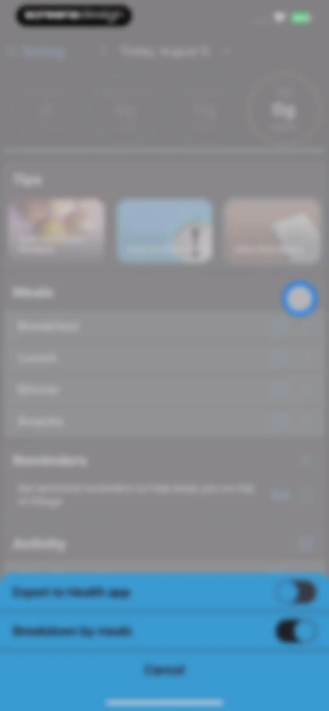 Keto diet app－Low carb manager screen 33