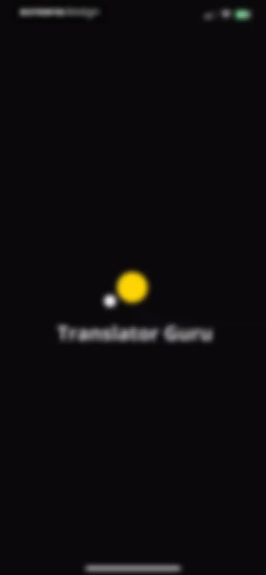 Translator Guru: Voice & Text screen 1
