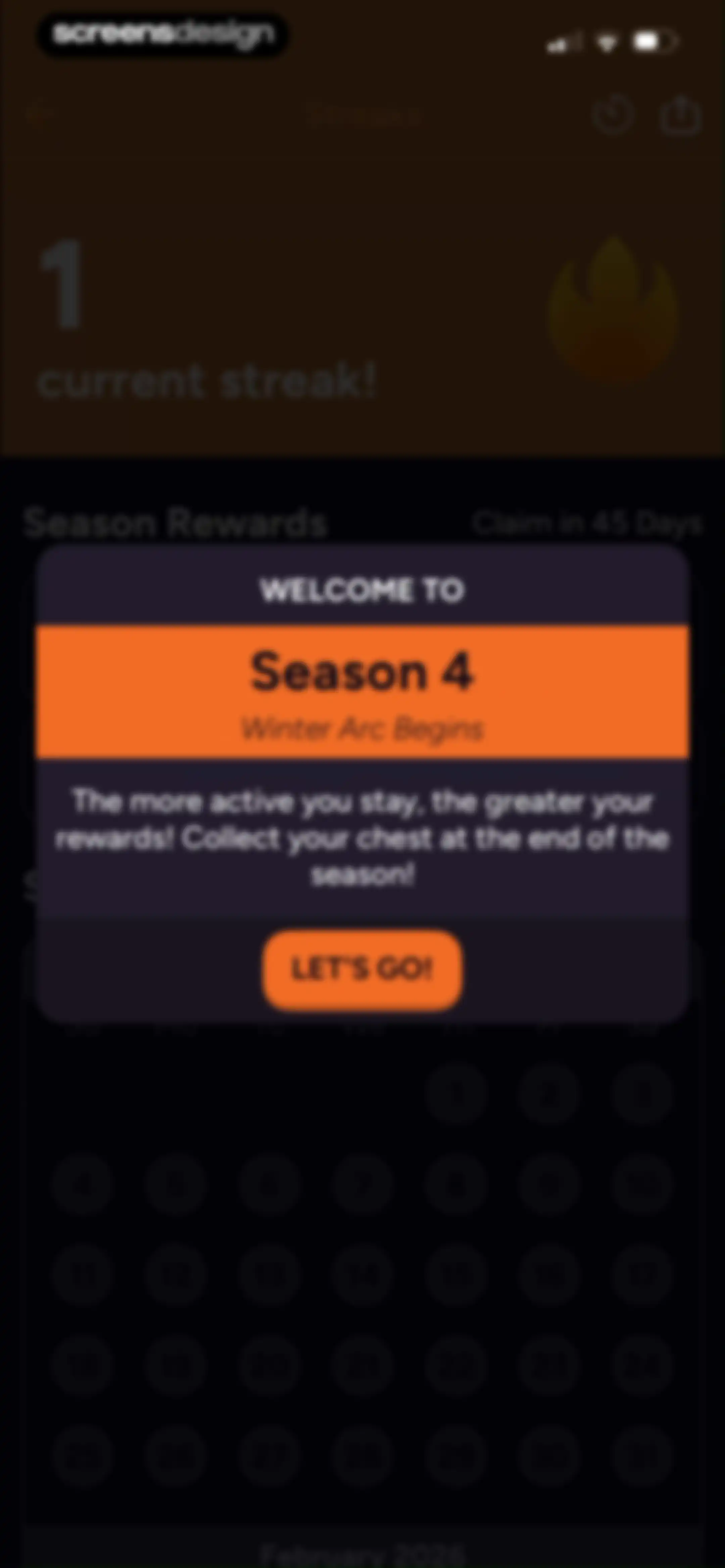 Liftoff - Ranked Gym Workouts screen 202