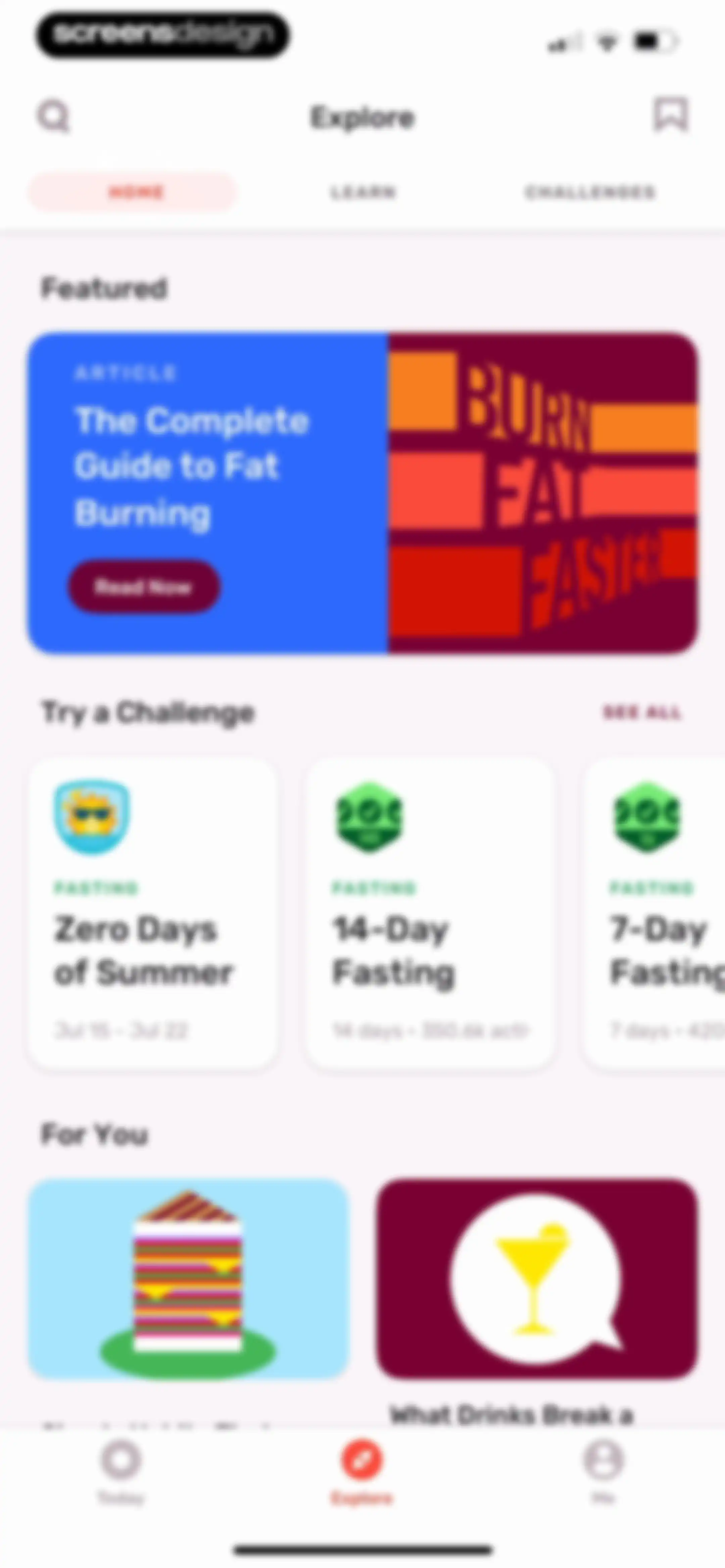 Zero: Fasting & Food Tracker screen 96