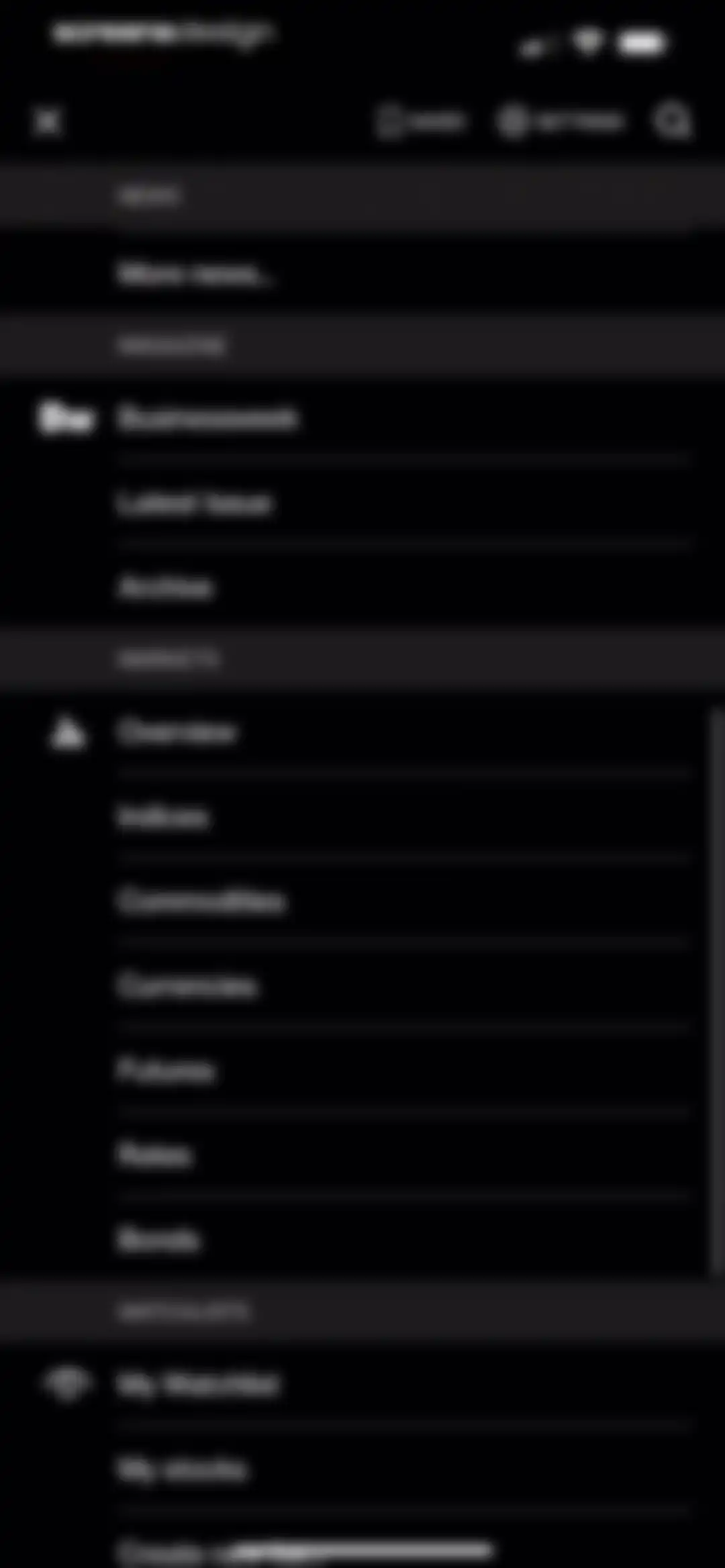 Bloomberg: Business News Daily screen 71