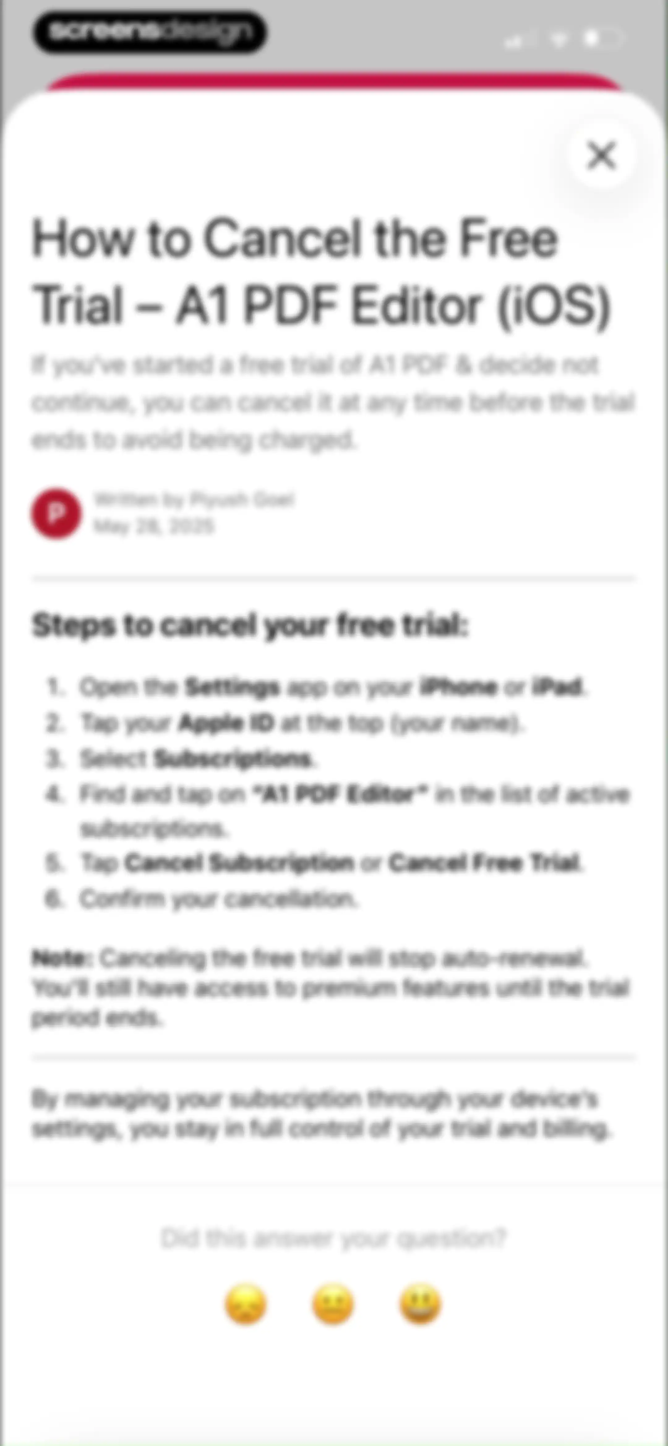PDF Editor: Read, Scan & Sign screen 120