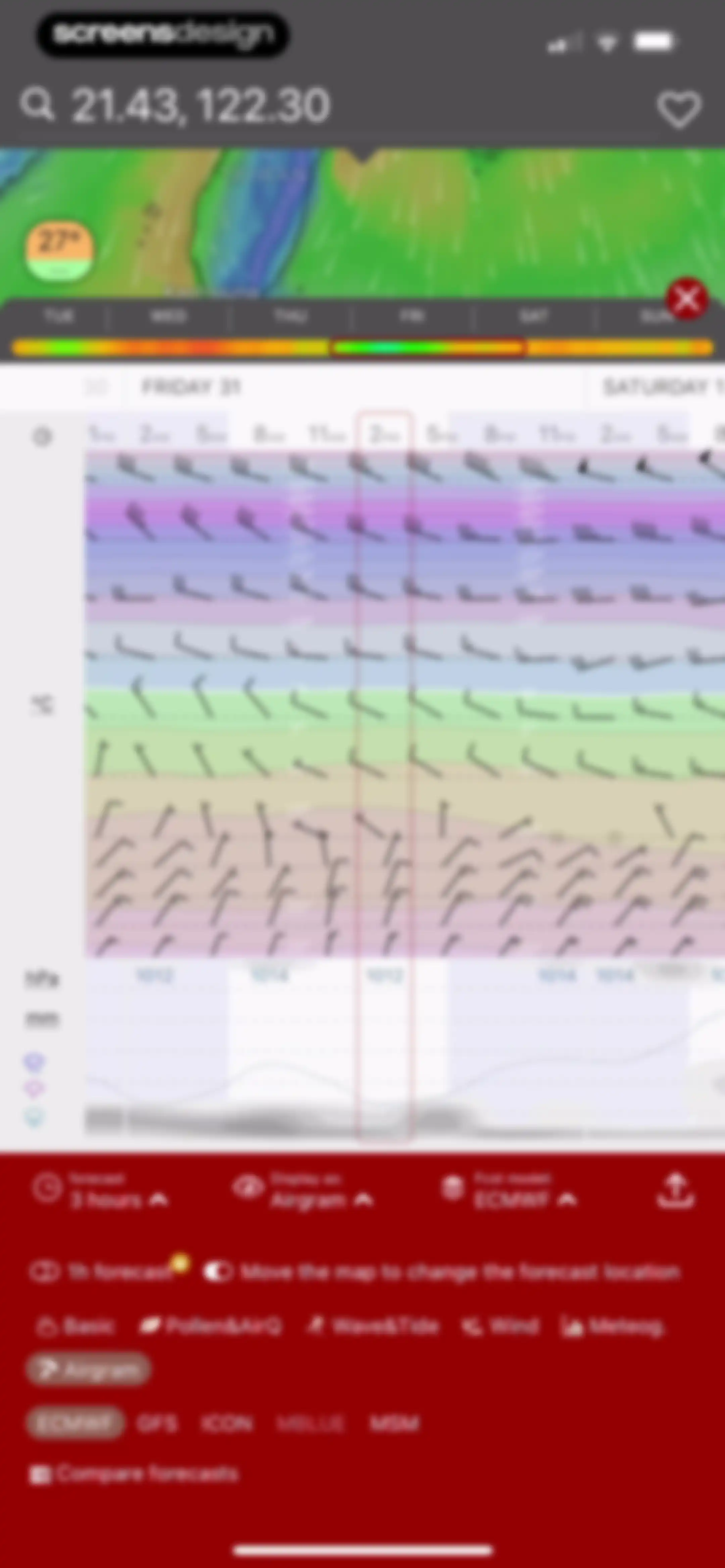 Windy.com screen 20
