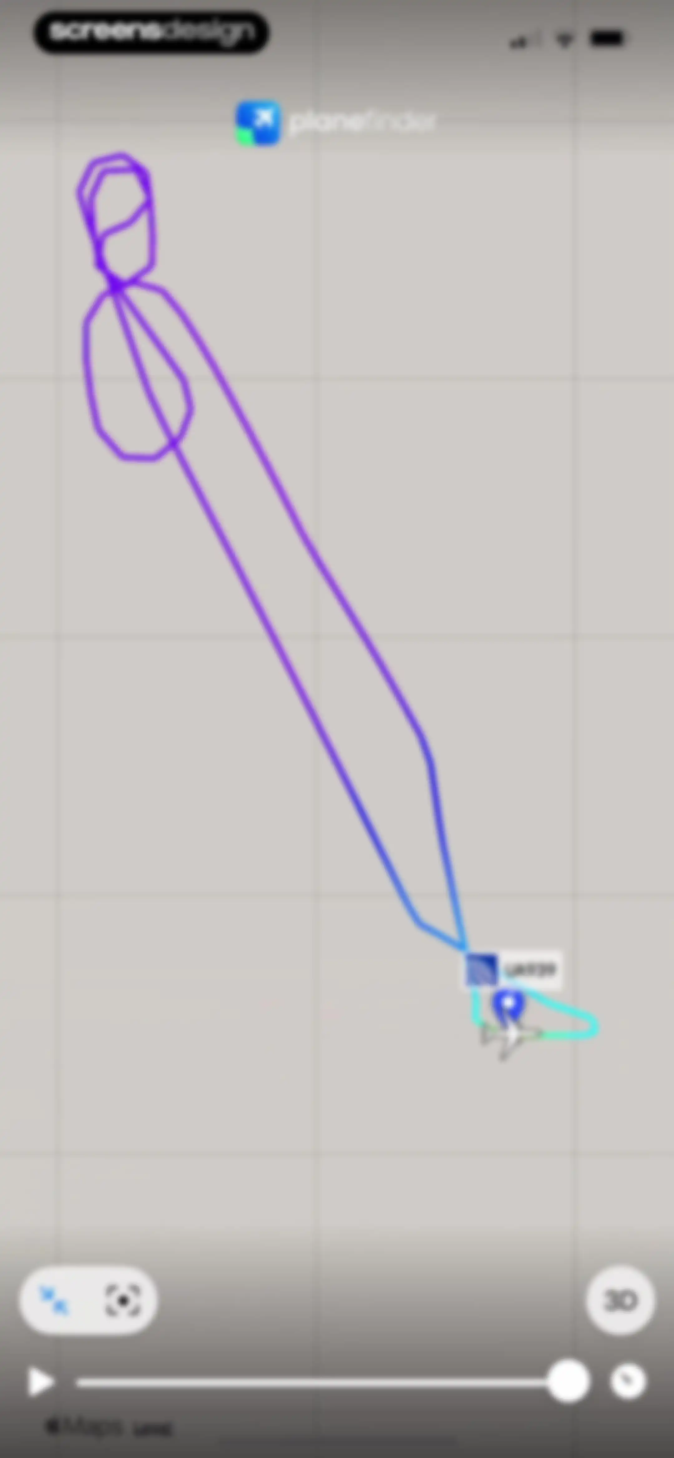 Plane Finder ⁃ Flight Tracker screen 121