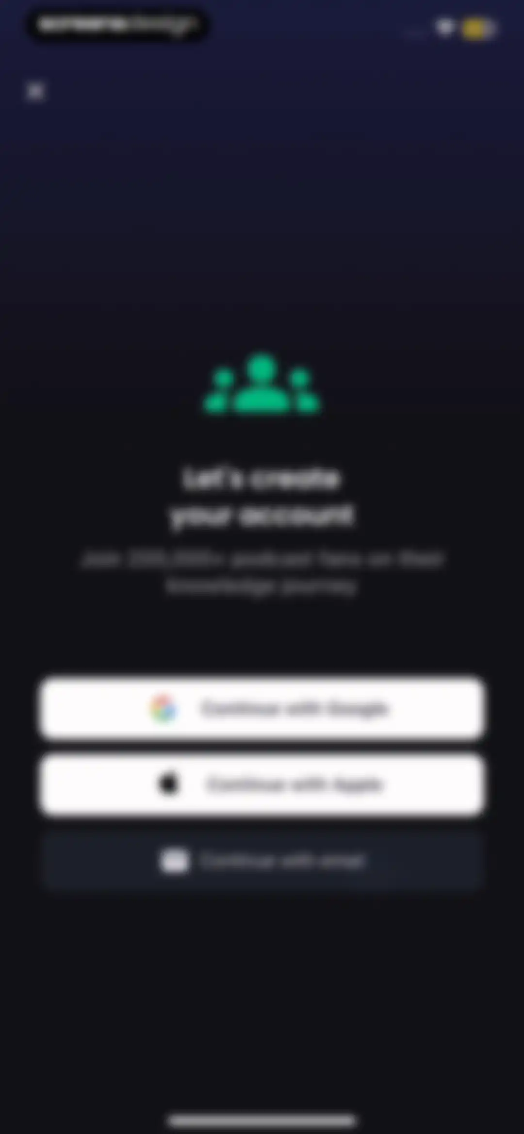 Snipd | AI Podcast Player screen 4