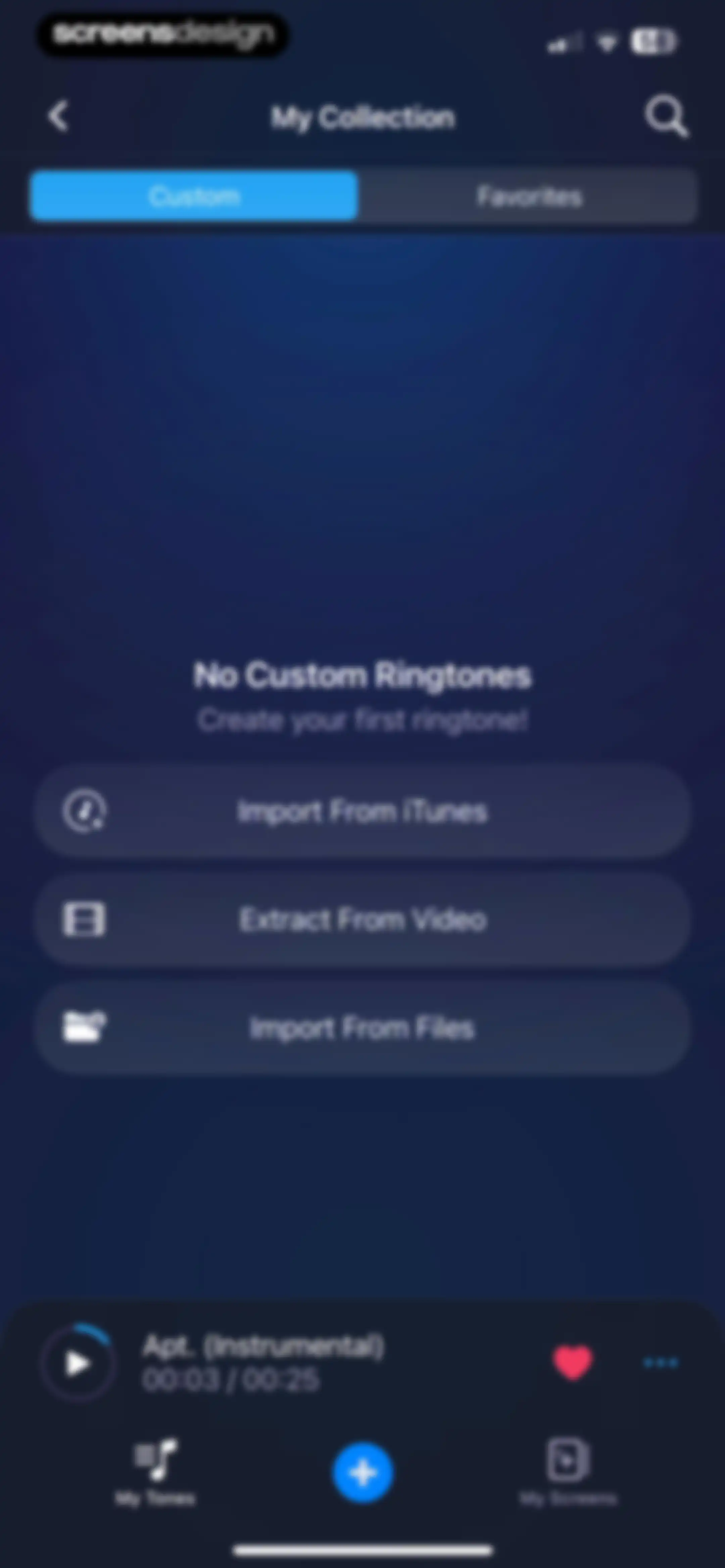 Ringtones for iphone: Ringtune screen 29