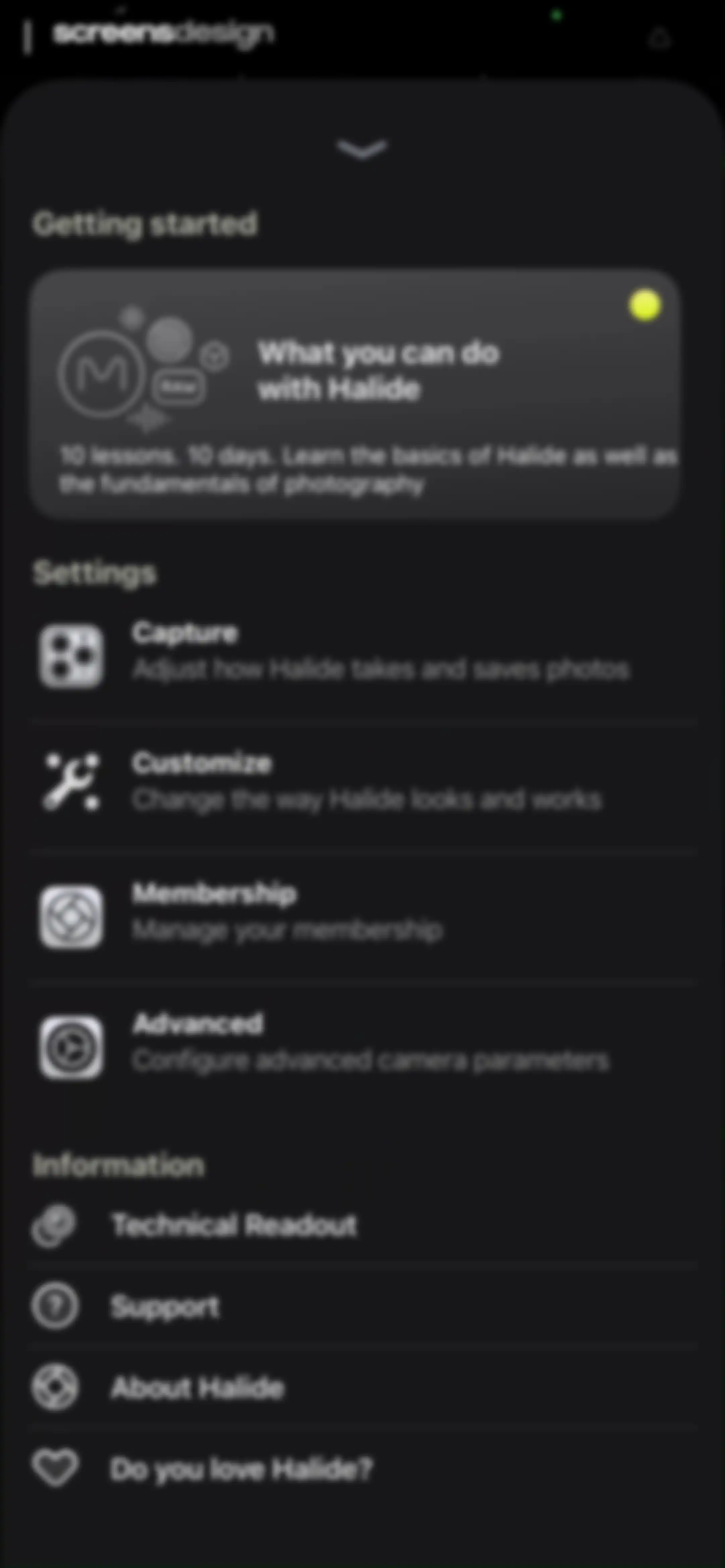 Halide Mark III - Pro Camera screen 36
