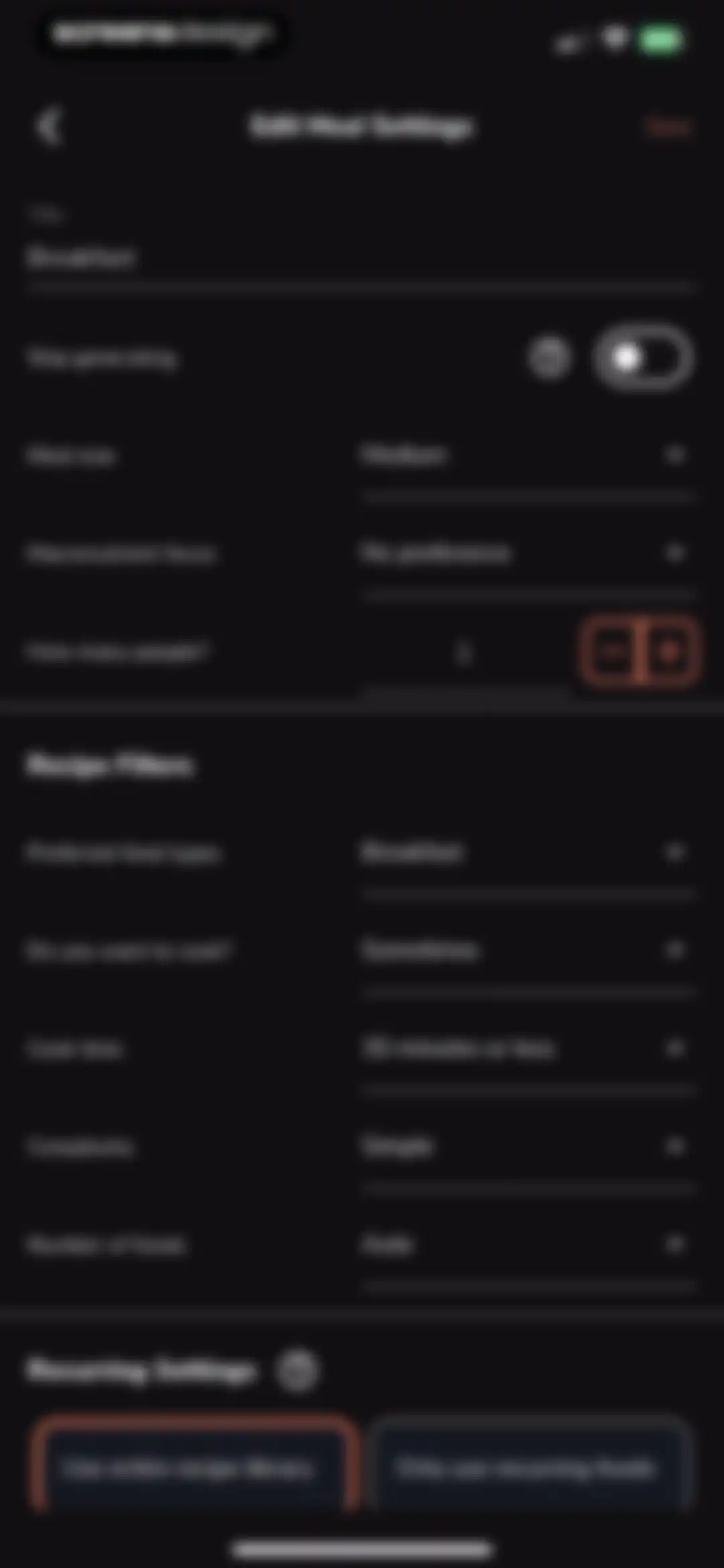Eat This Much - Meal Planner screen 47