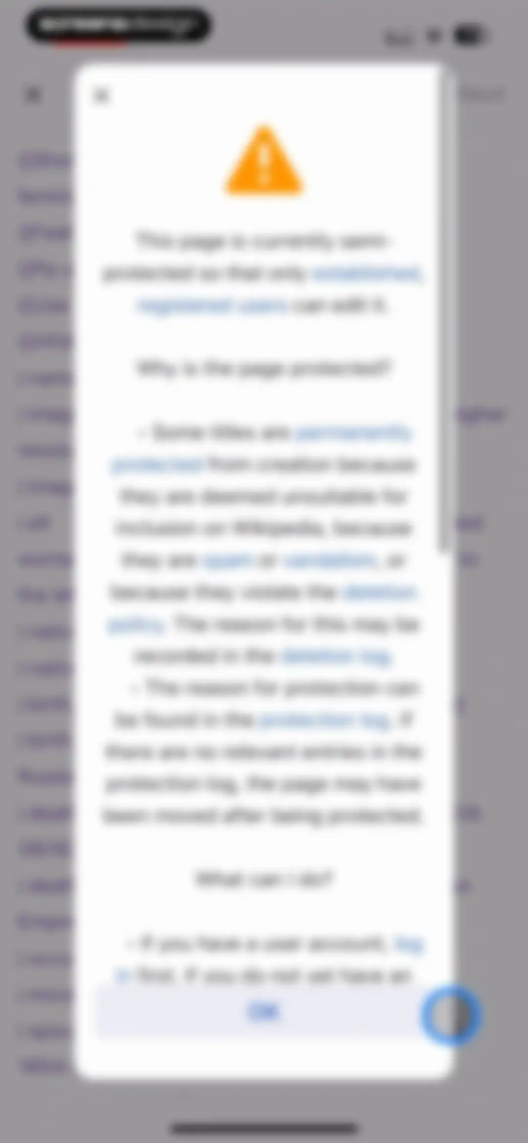 Wikipedia screen 90