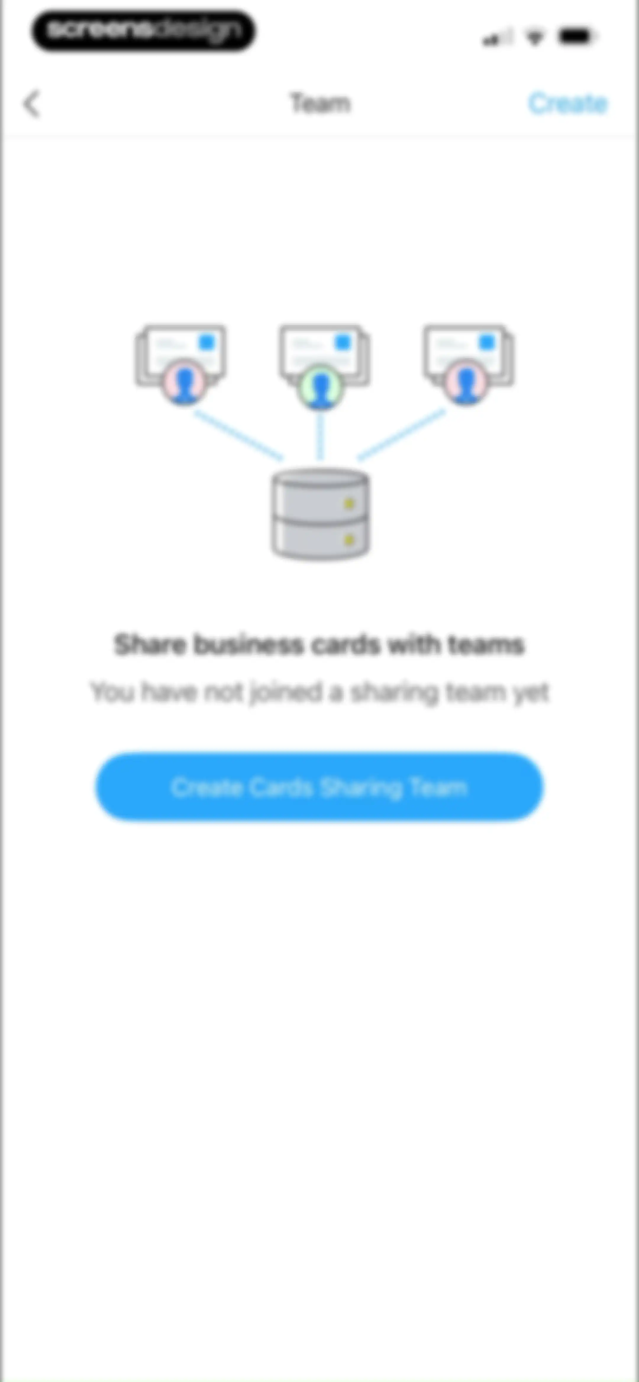 CamCard AI Business Assistant screen 146