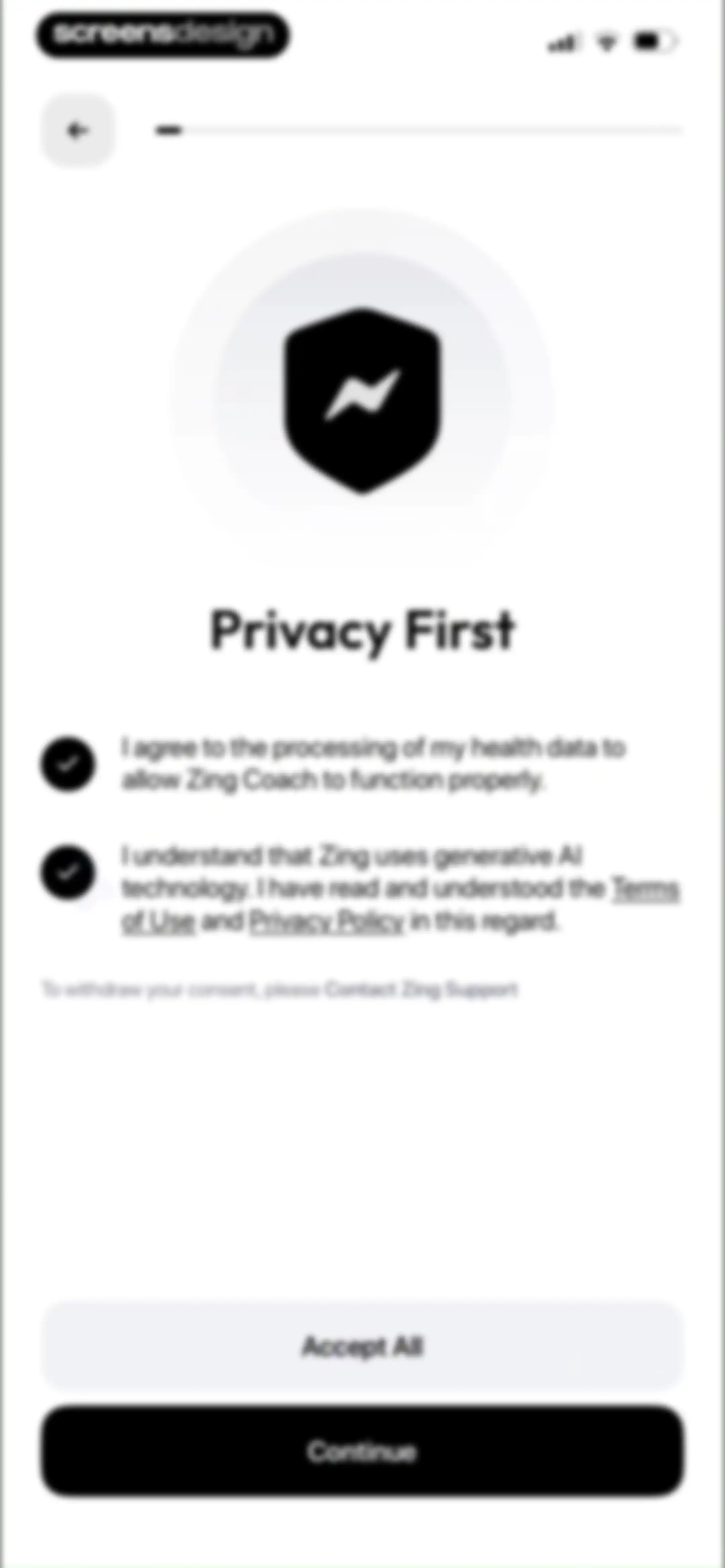 Zing AI: Home & Gym Workouts screen 5