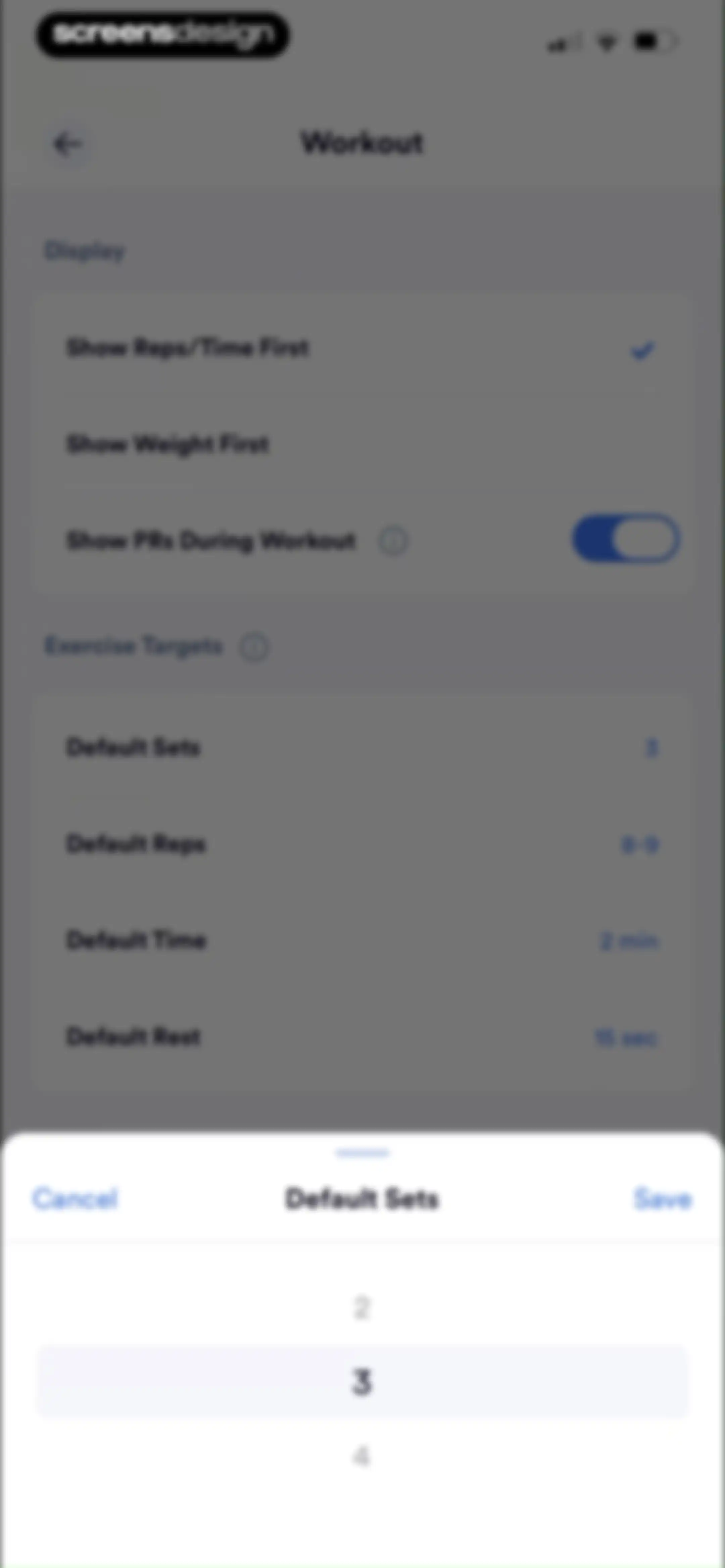 Caliber: Strength Training screen 194