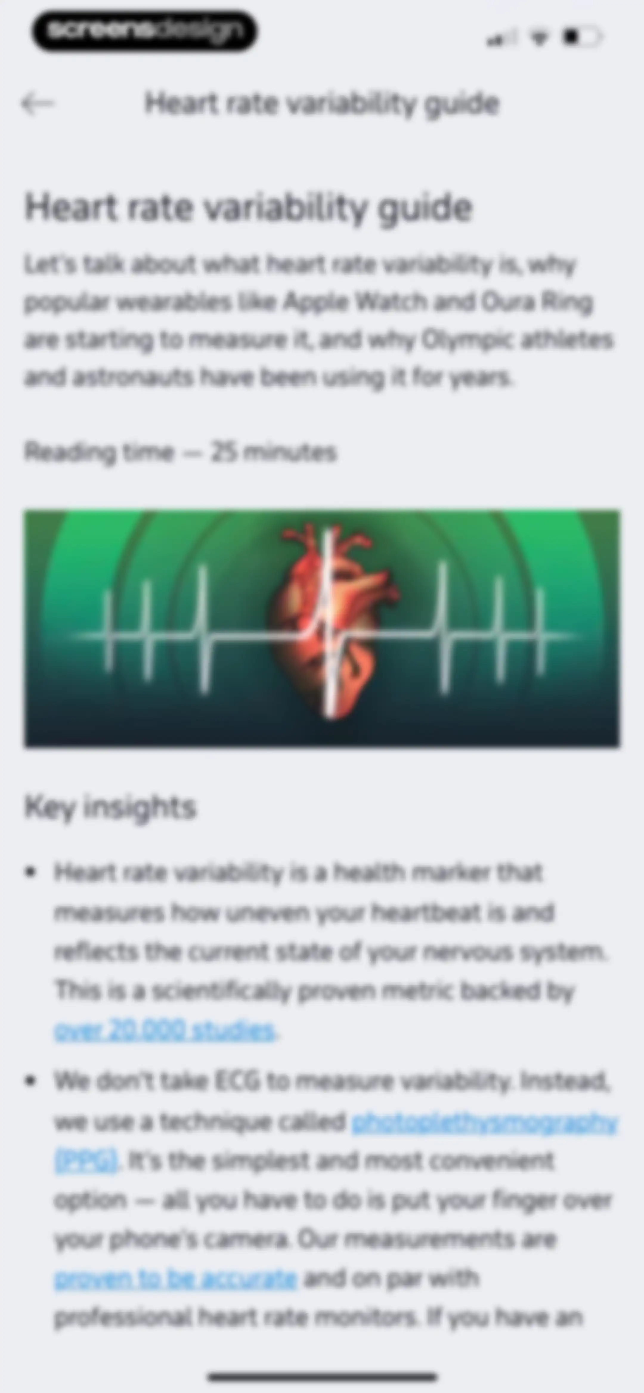 Welltory: Health, Heart Rate screen 50