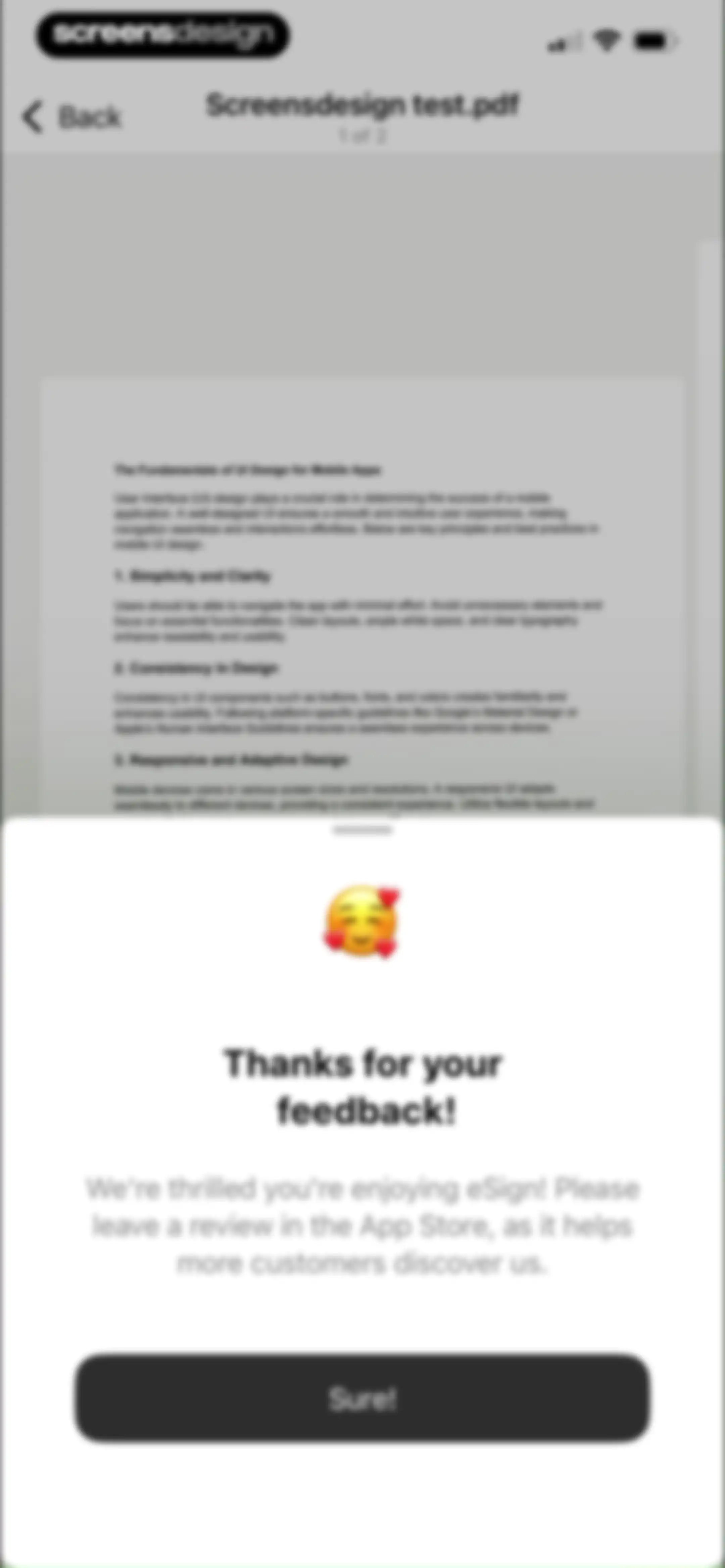 eSign App: Sign PDF Documents screen 26