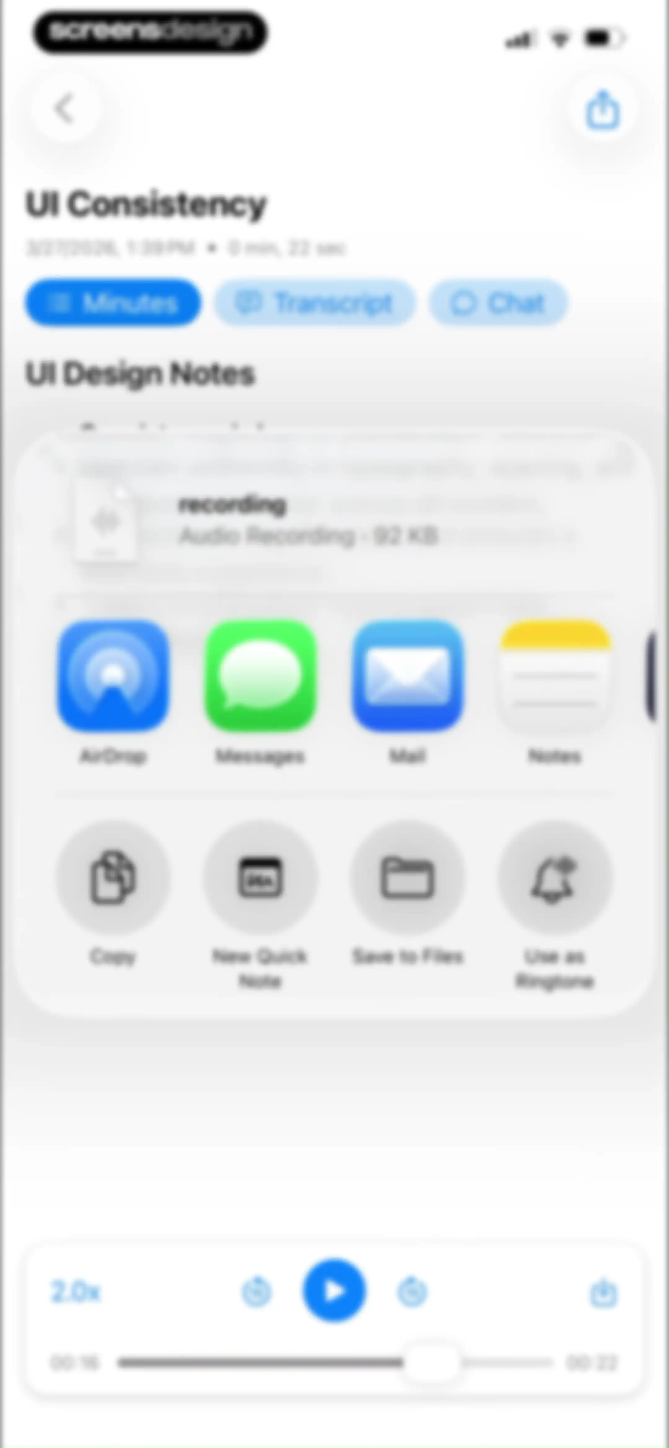 Minutes: AI Meeting Note Taker screen 23