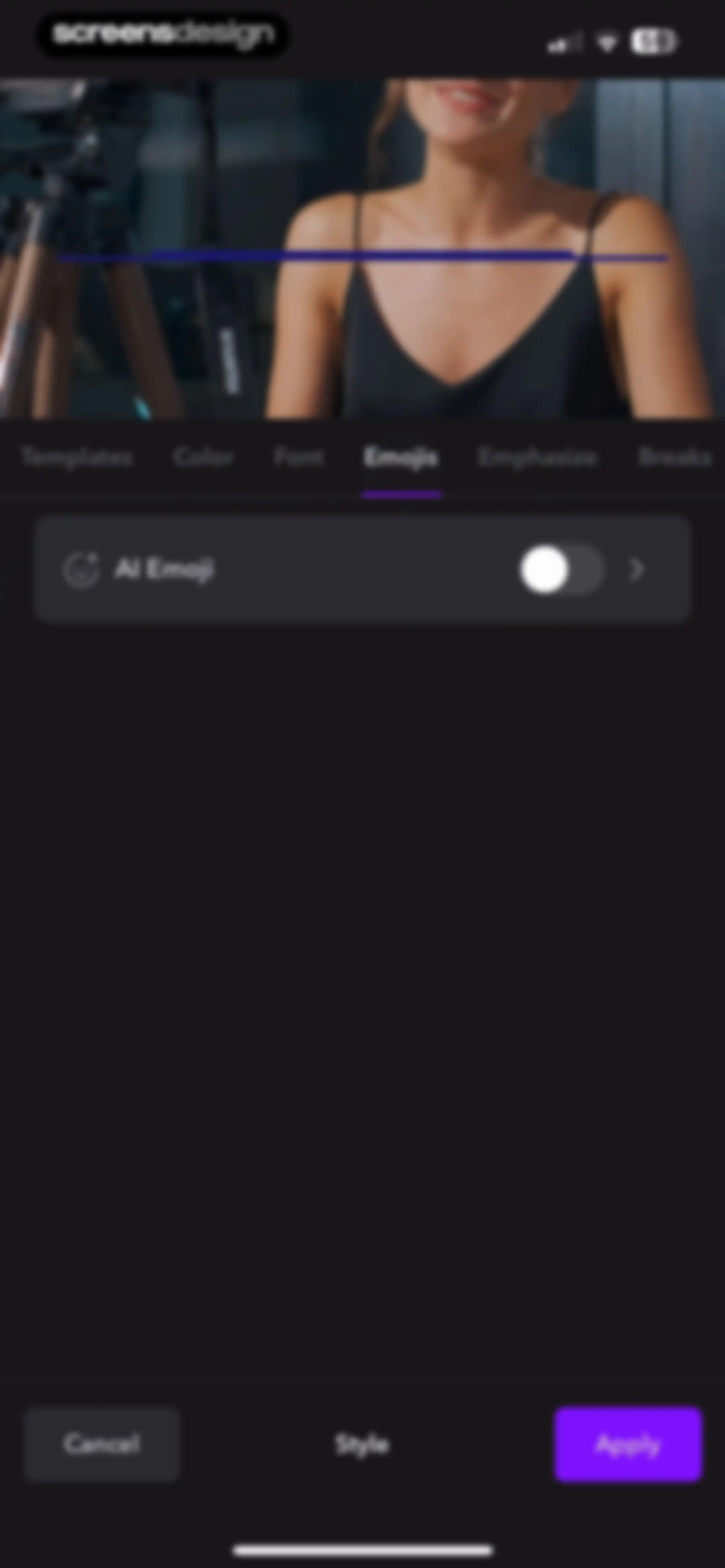 Captions: AI Edits Your Video screen 41