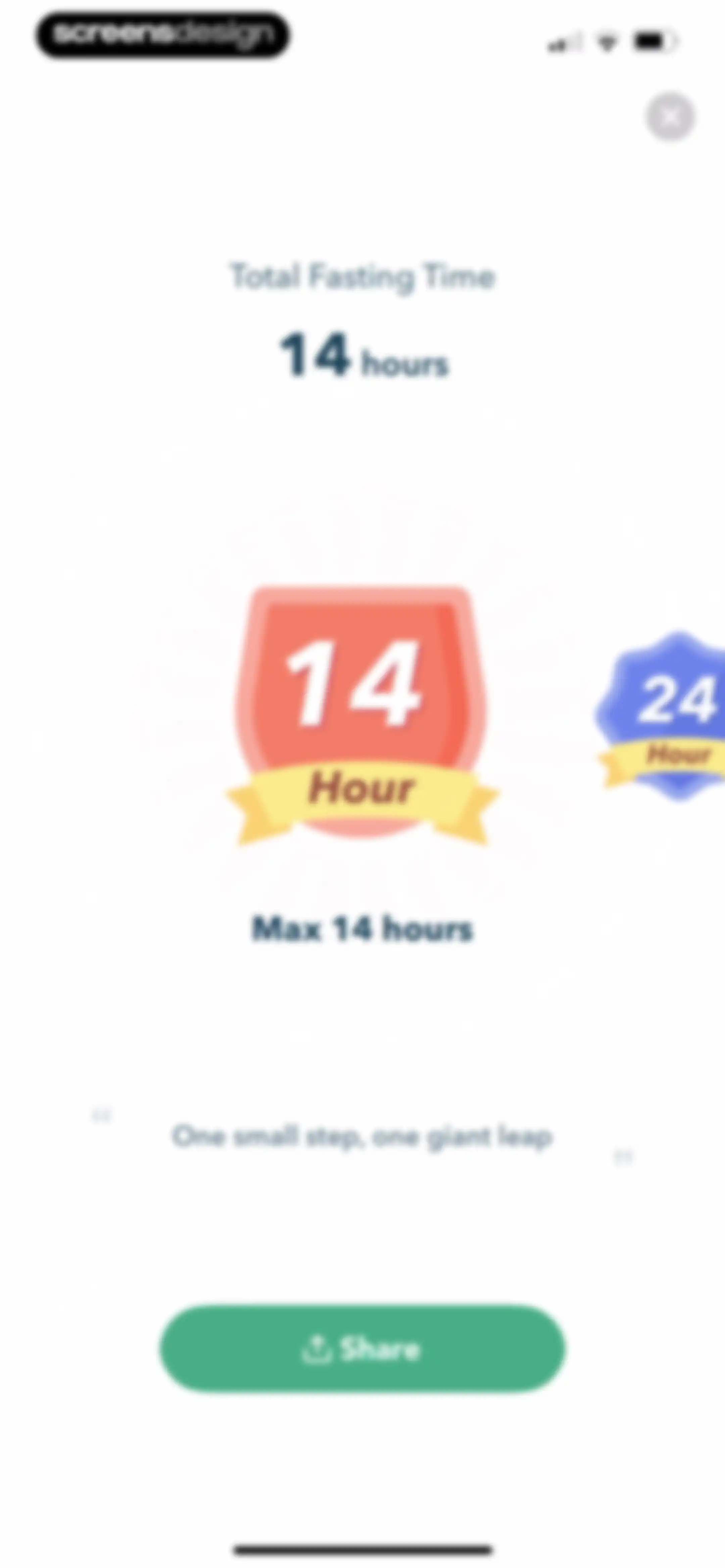Intermittent Fasting Tracker - screen 341