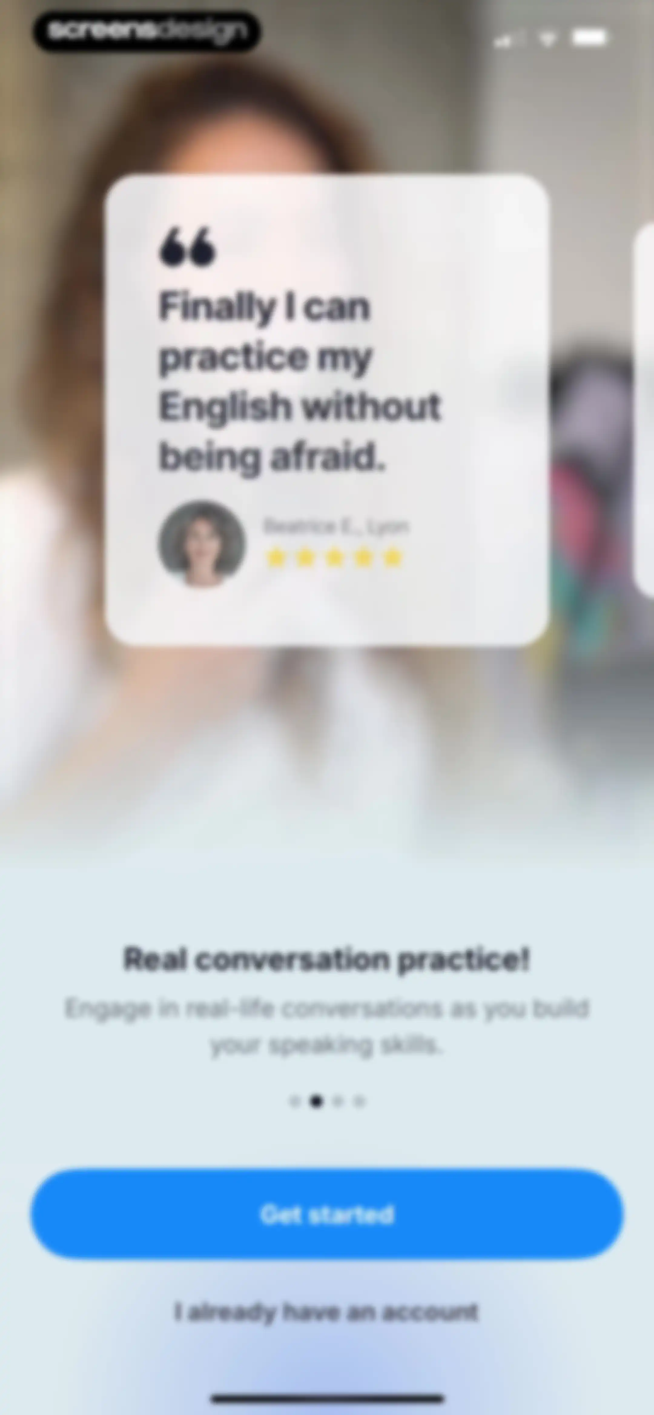 Speak English with Loora AI screen 5