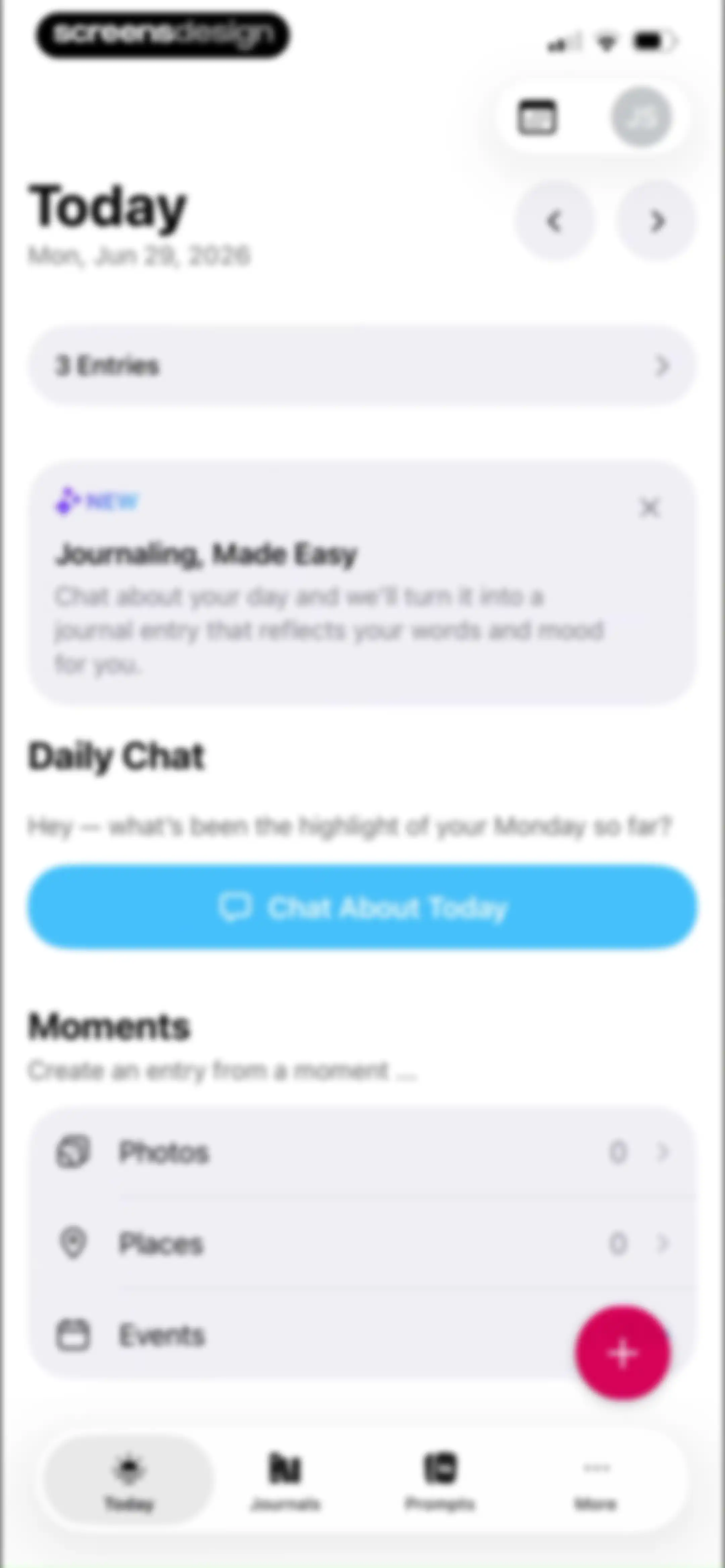 Day One: Daily Journal & Diary screen 82
