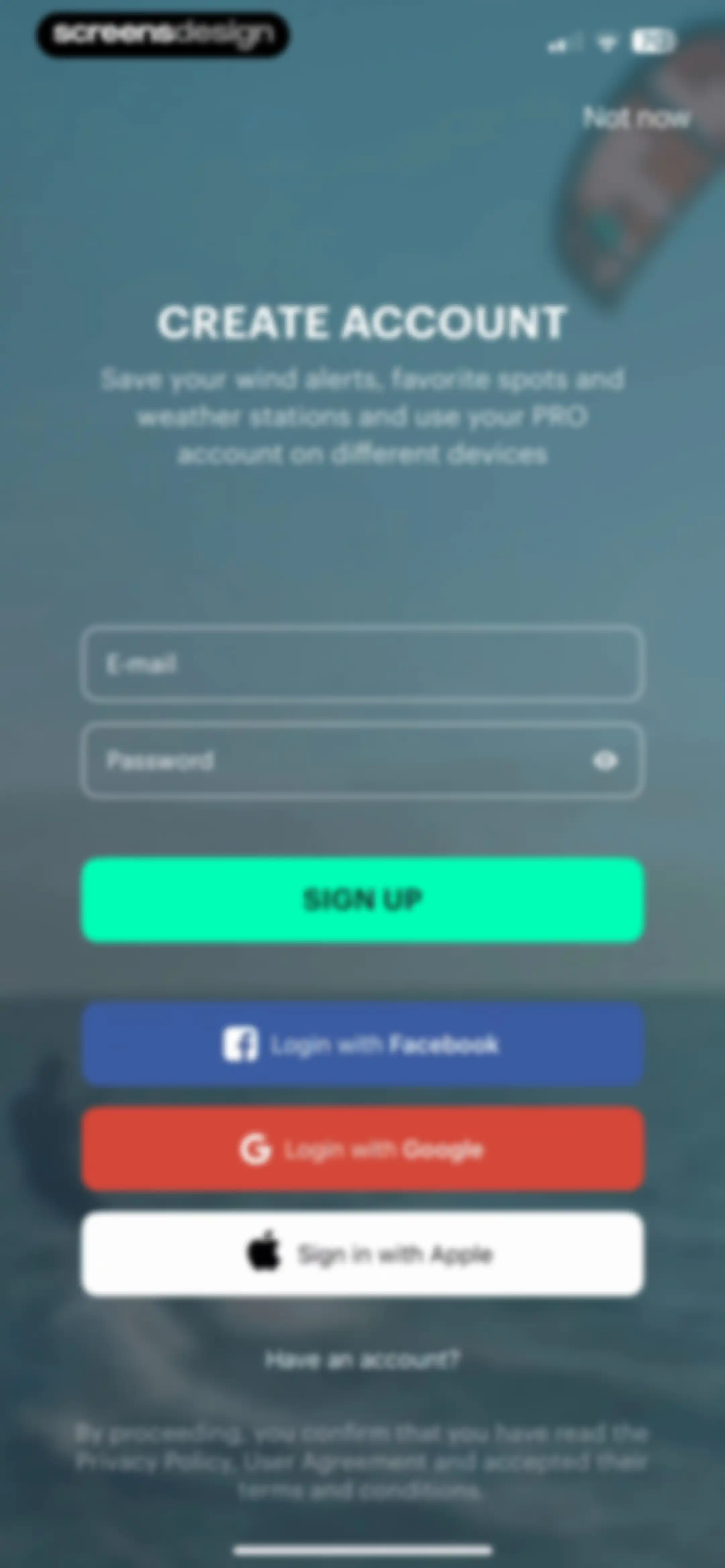 Windy.app — Wind, Tides, Radar screen 97