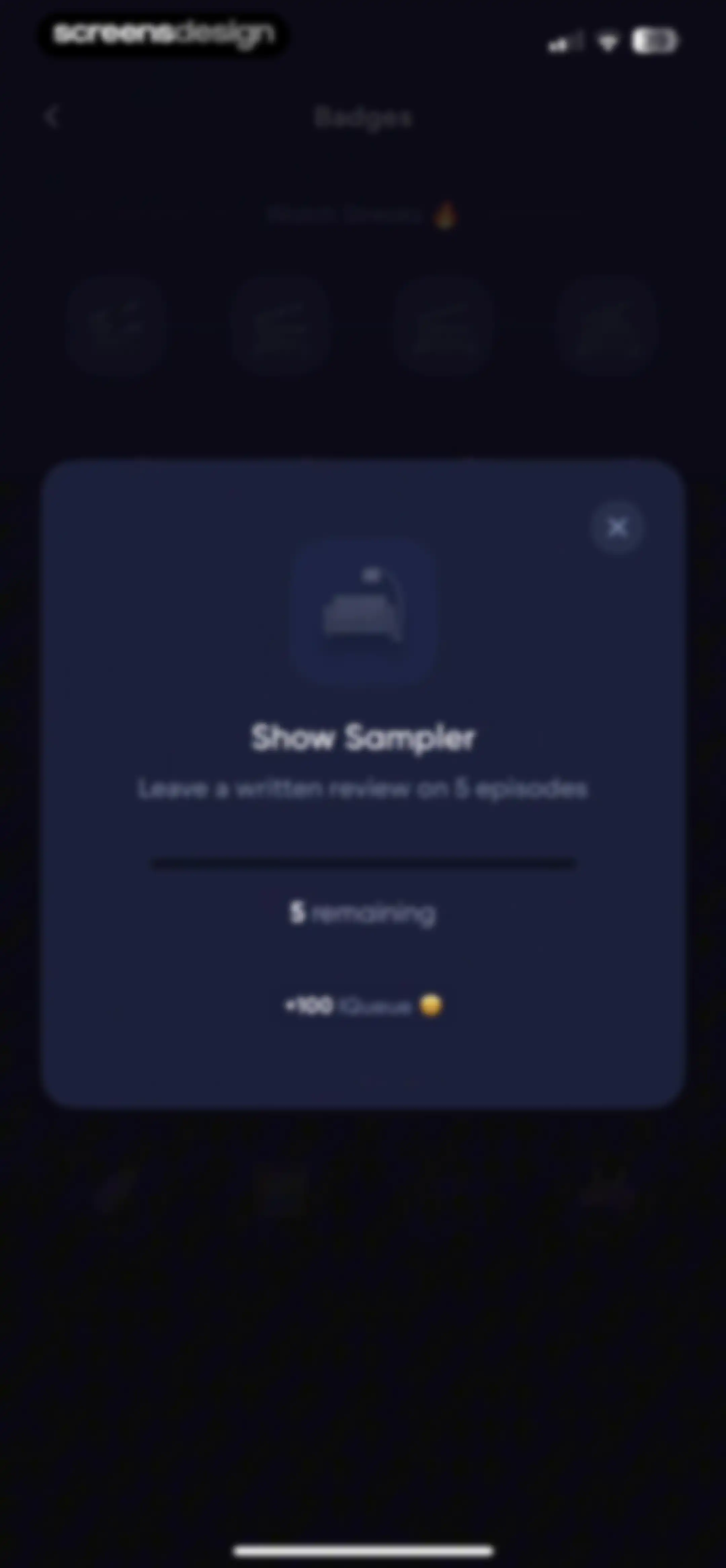 Queue - Find Movies & Shows screen 132