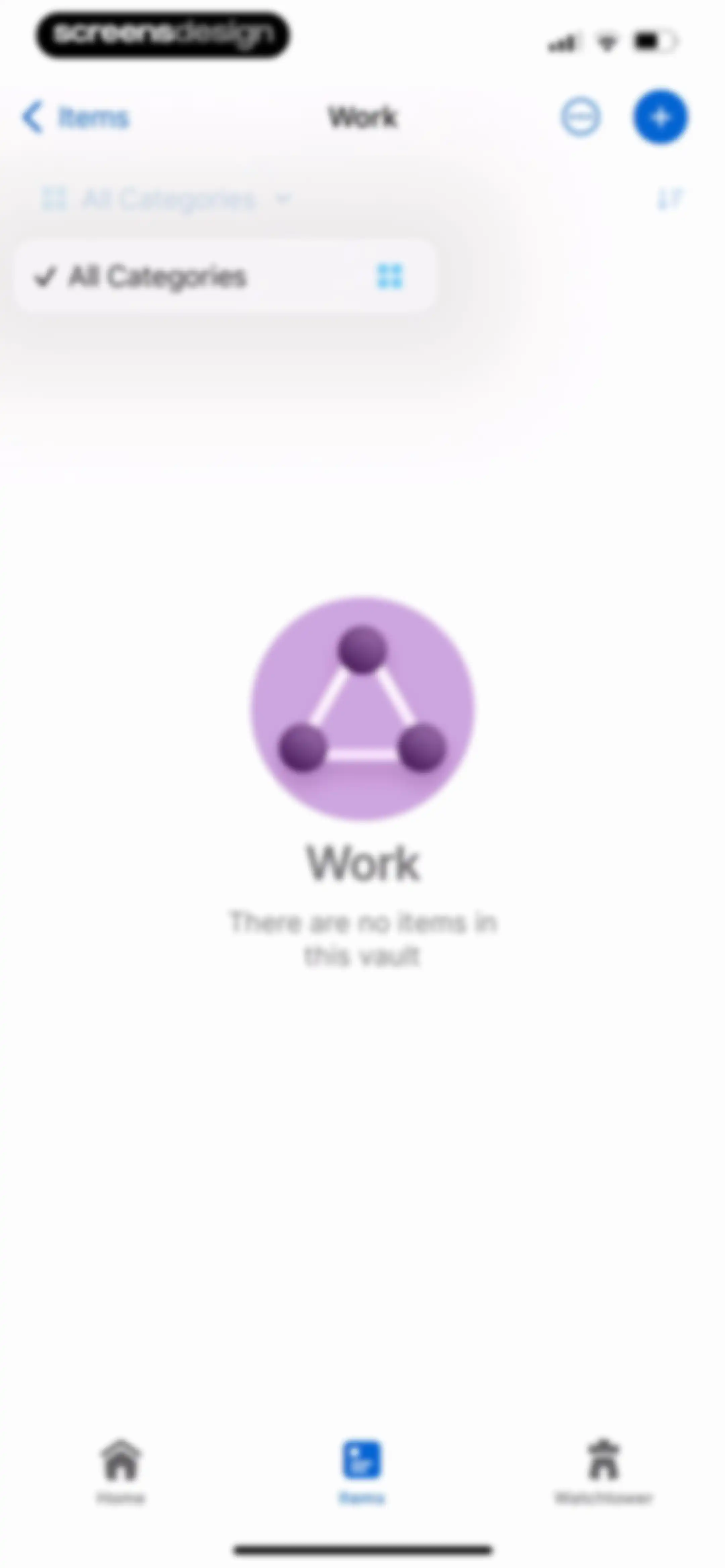 1Password: Password Manager screen 110