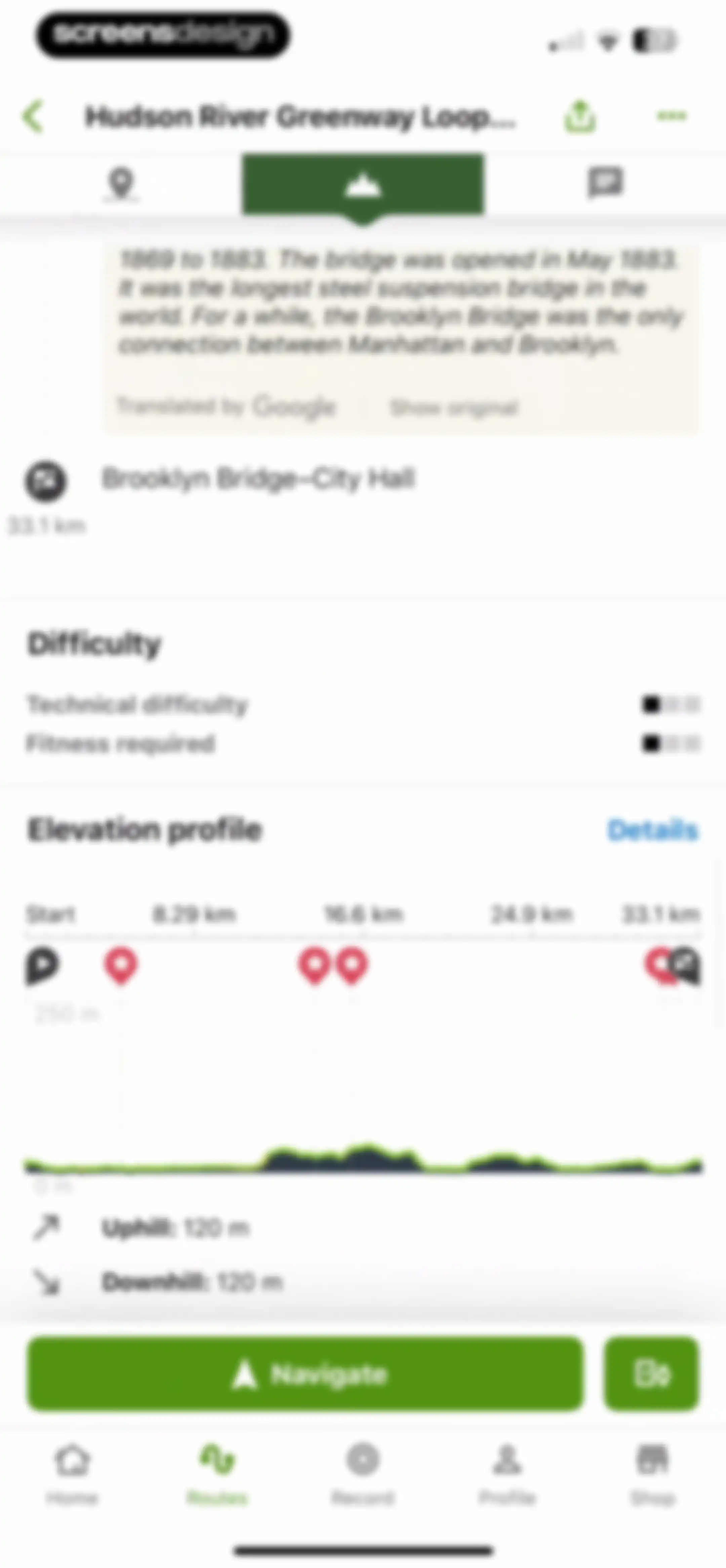 komoot - hike, bike & run screen 80