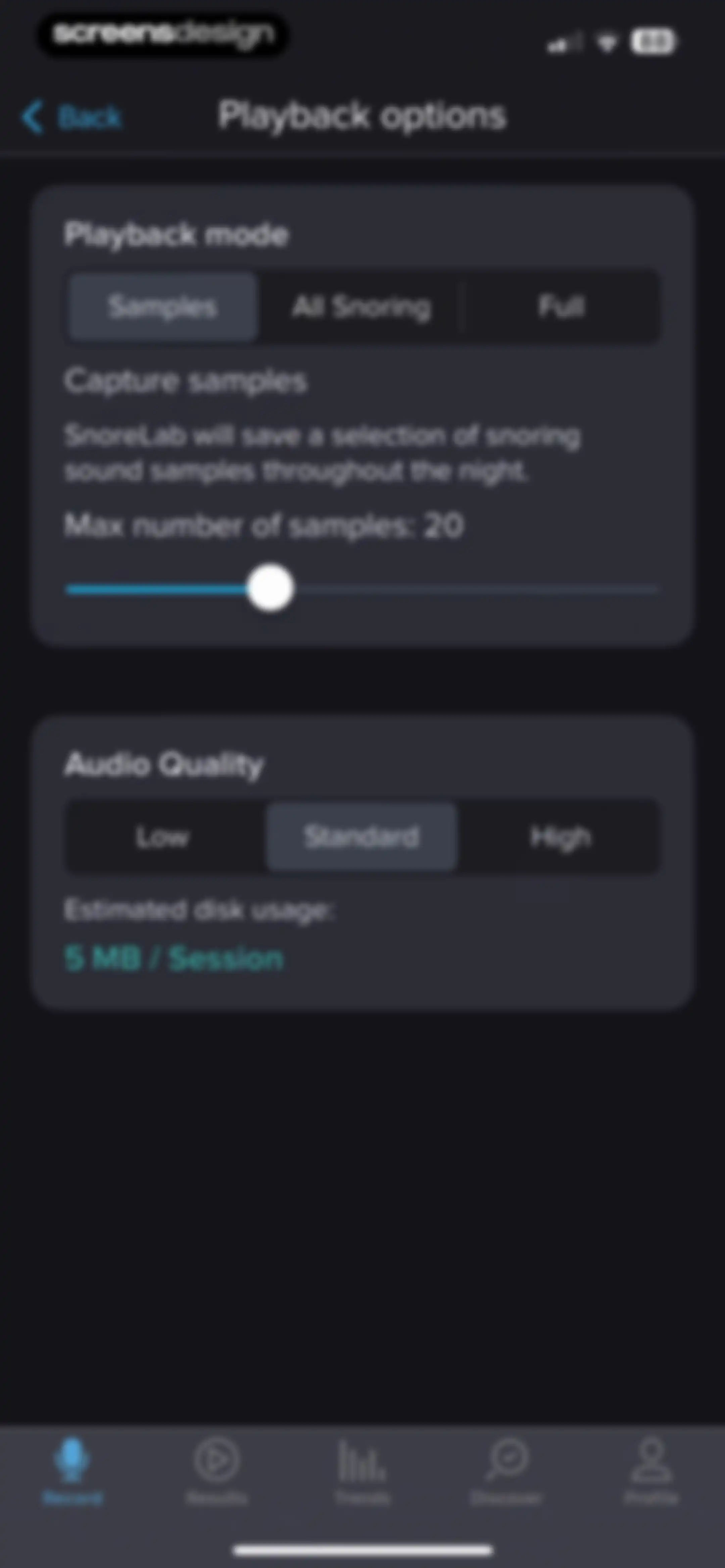 SnoreLab : Record Your Snoring screen 21
