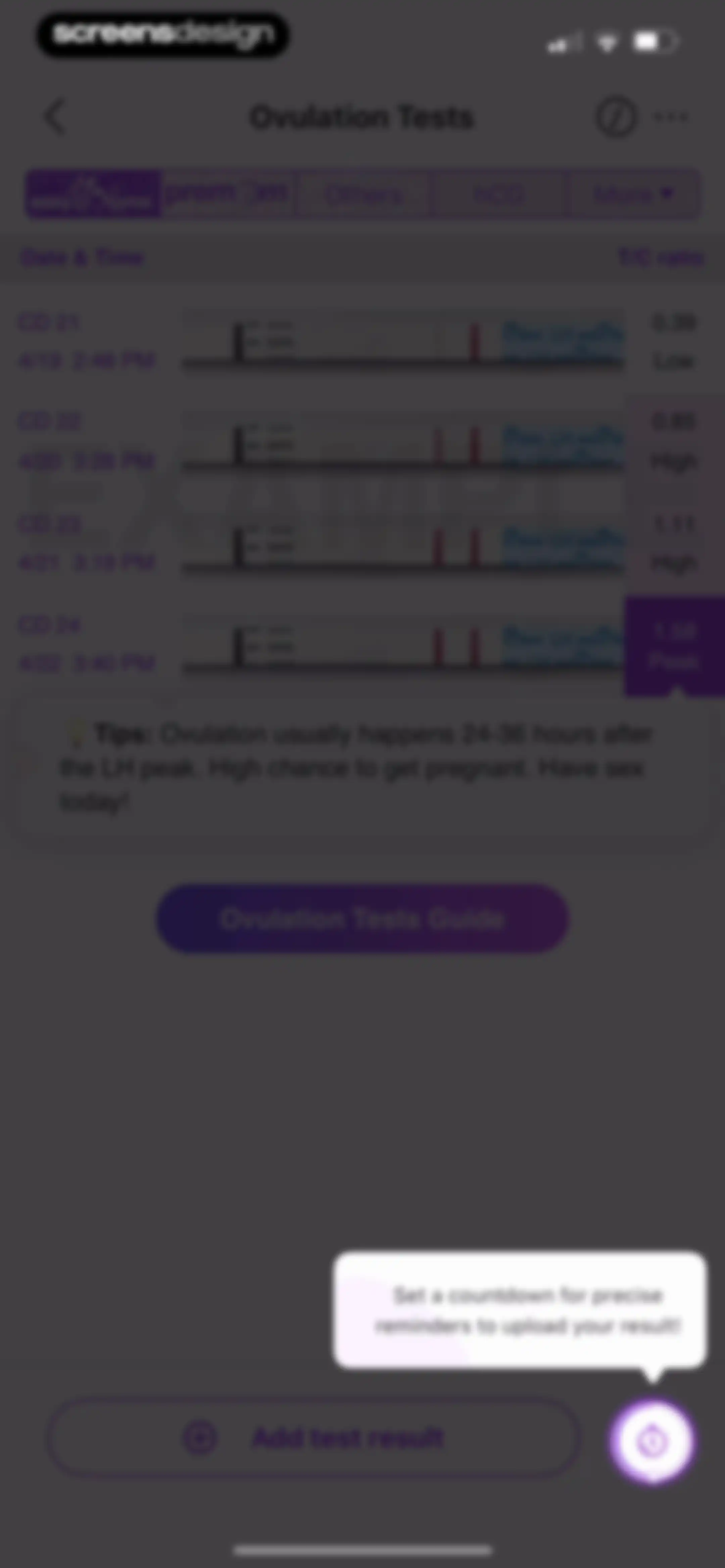 Premom-Ovulation Tracker, PCOS screen 145