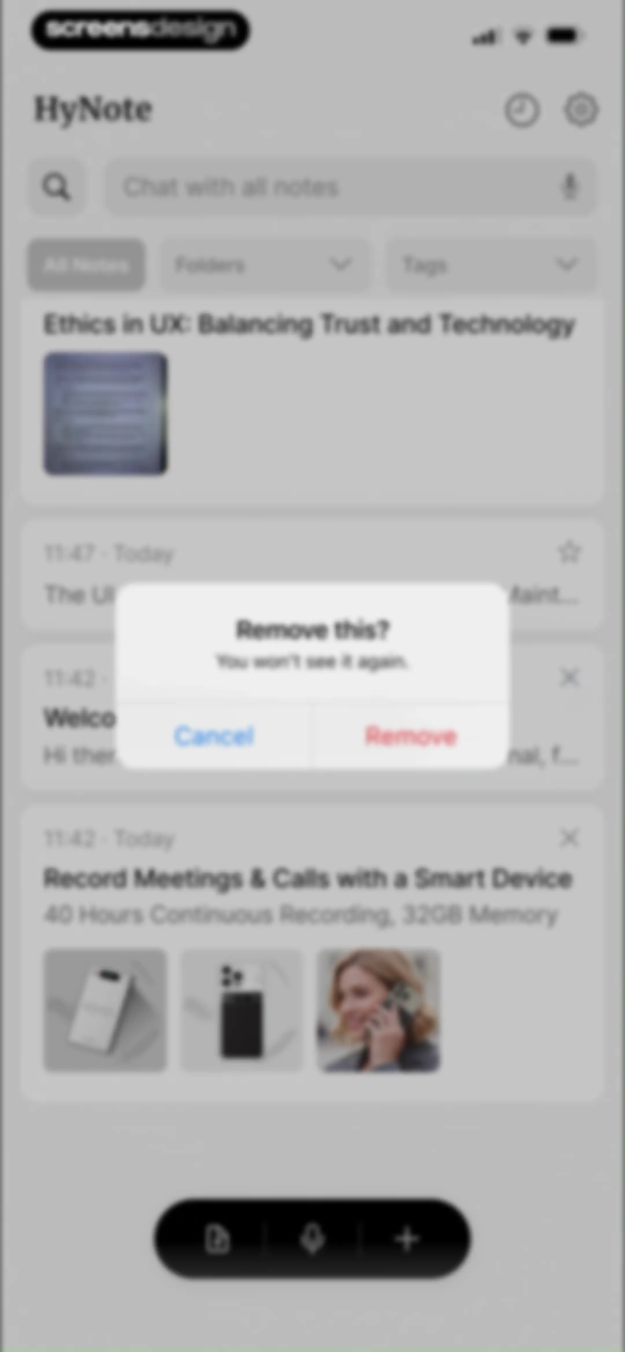HyNote: AI Note Taker, Summary screen 86
