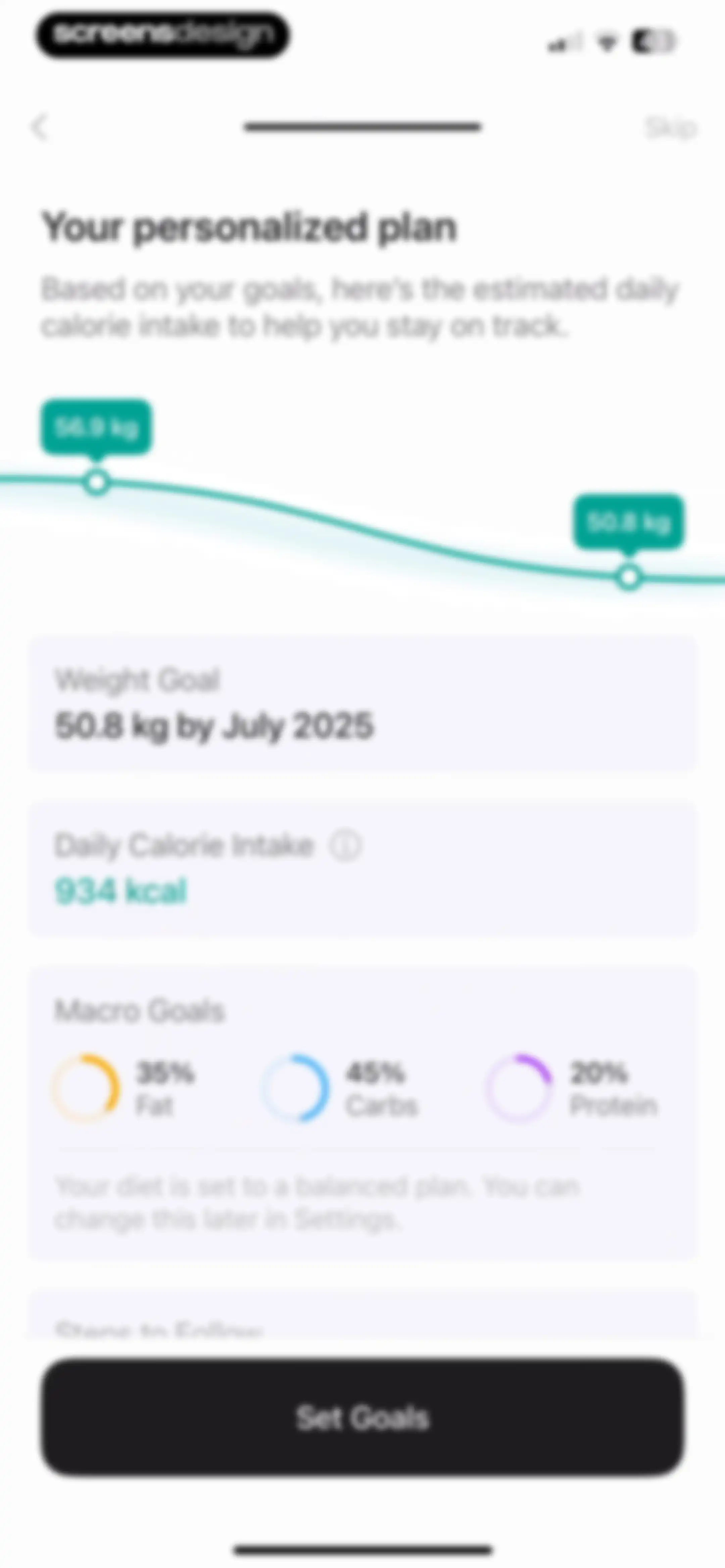 Diet & Food Tracker: EatWell screen 28