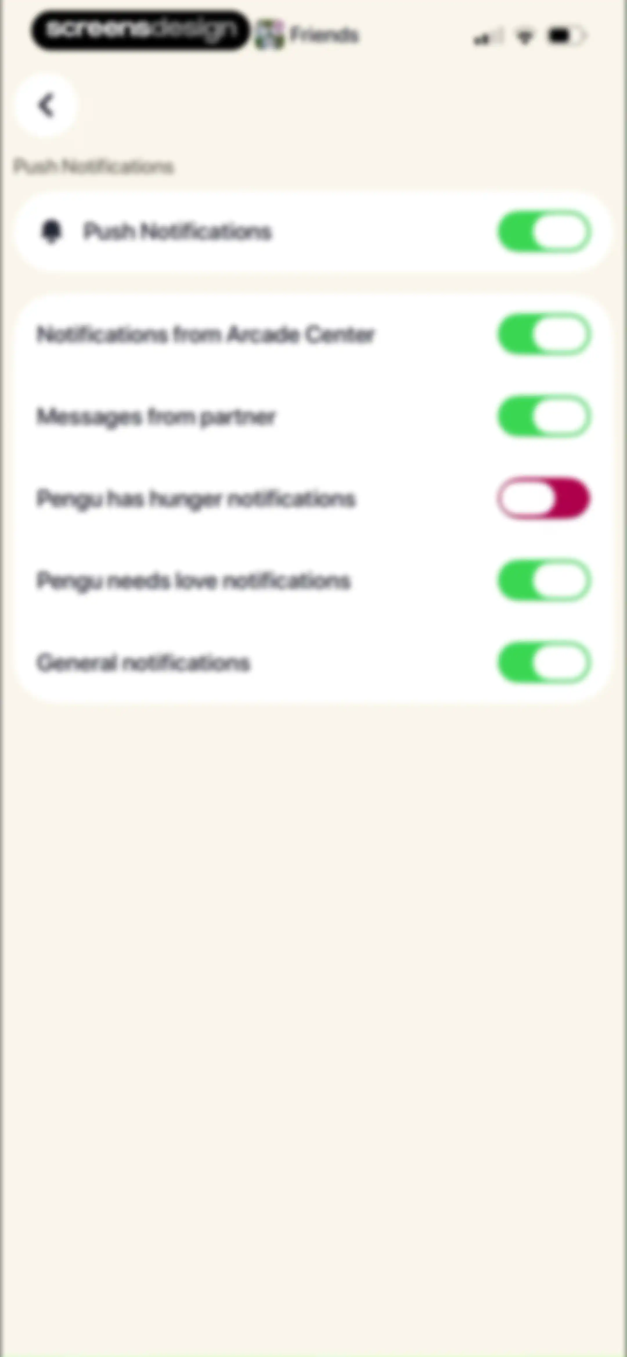 Friends – Pengu, Bao & Mellow screen 140