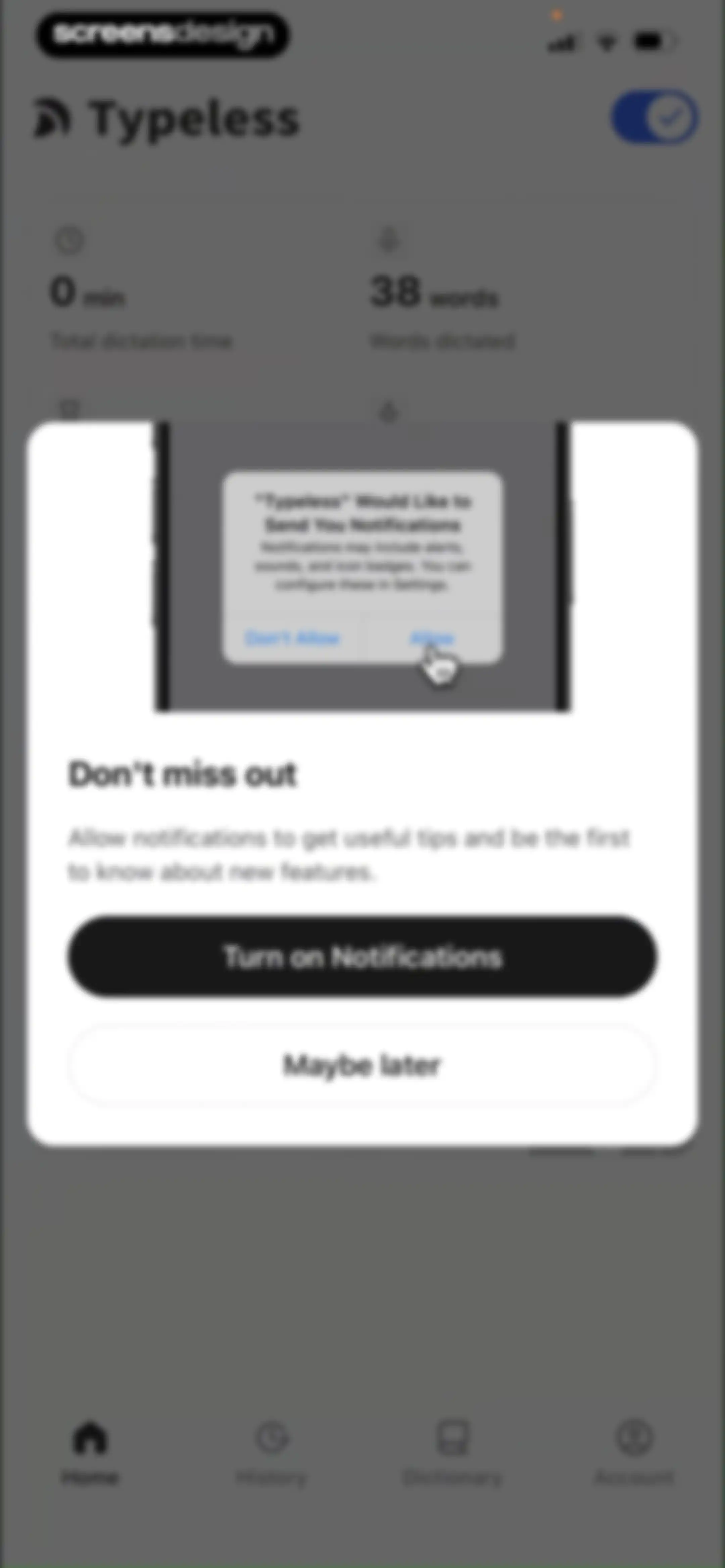 Typeless: AI Voice Keyboard screen 37