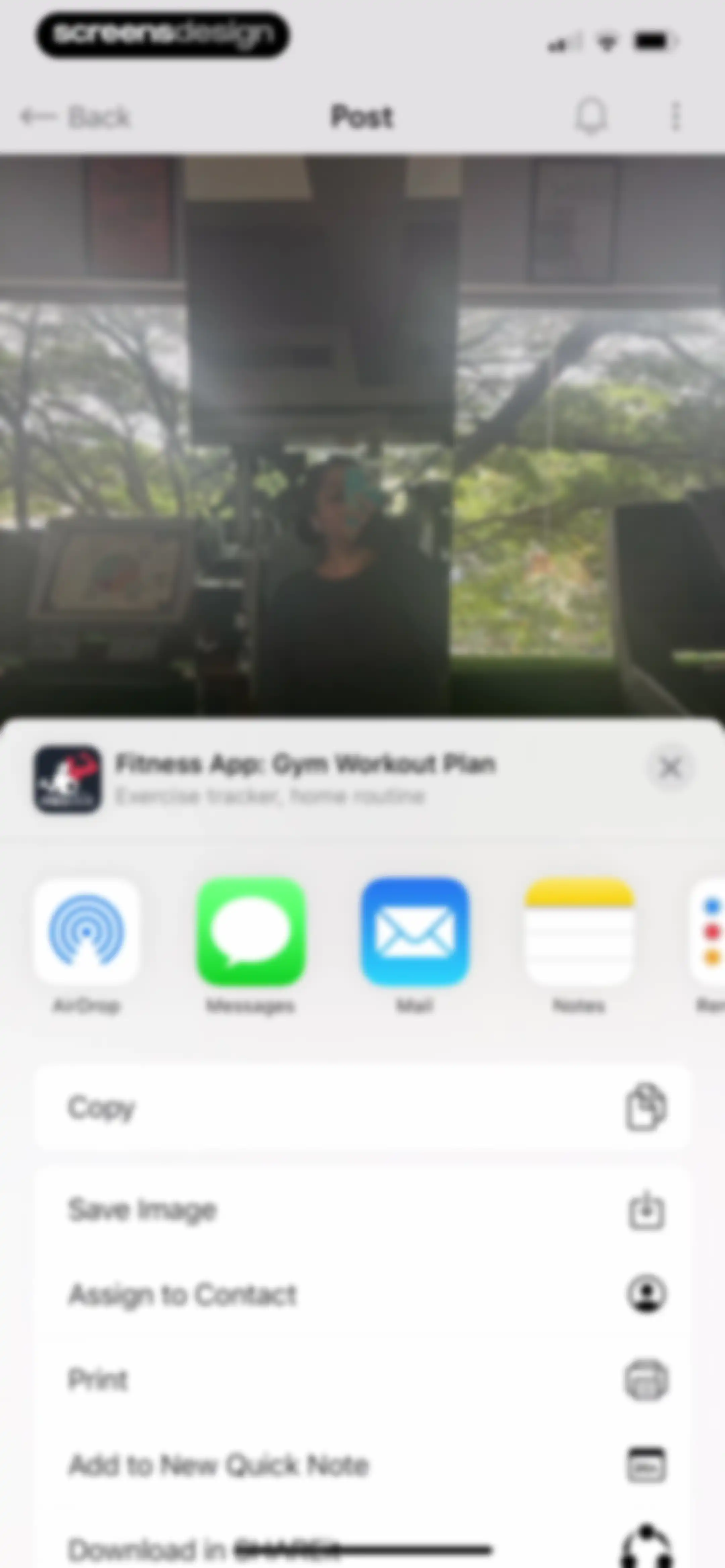 Fitness App: Gym Workout Plan screen 108