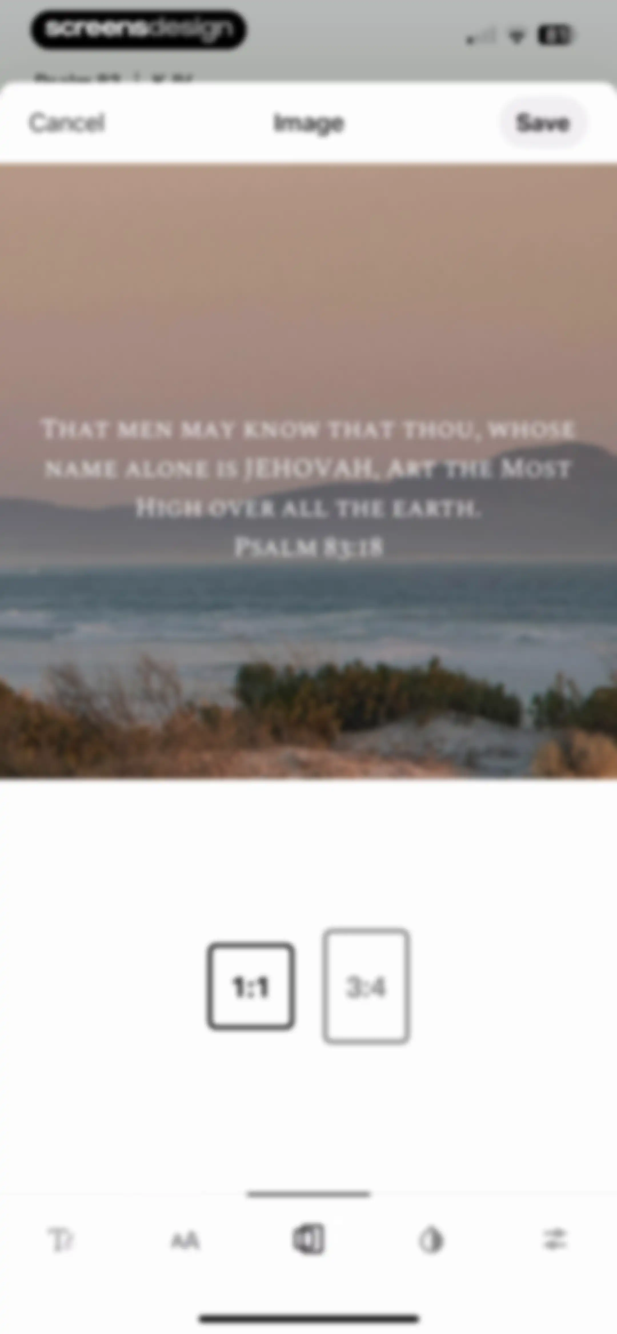 Bible screen 104