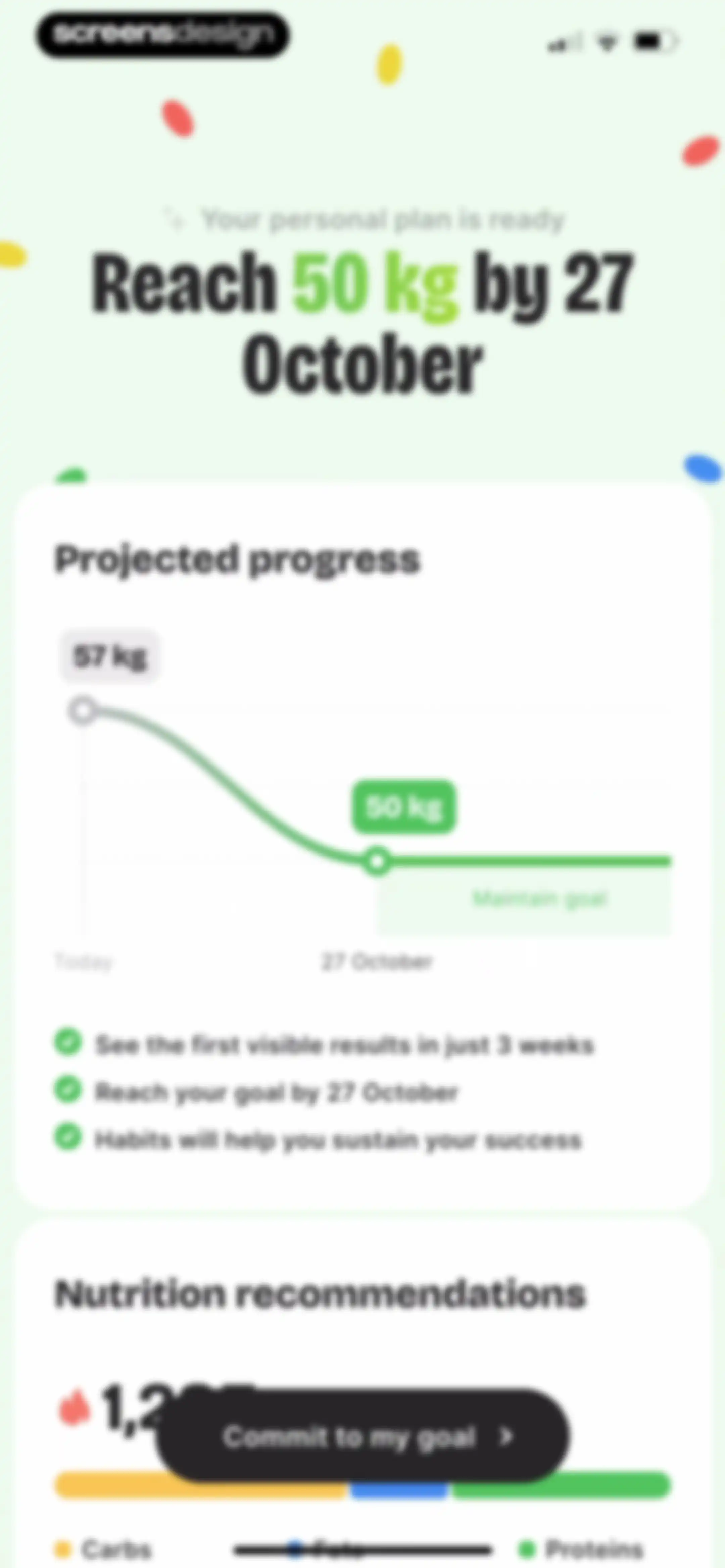 BitePal: Food Calorie Tracker screen 51