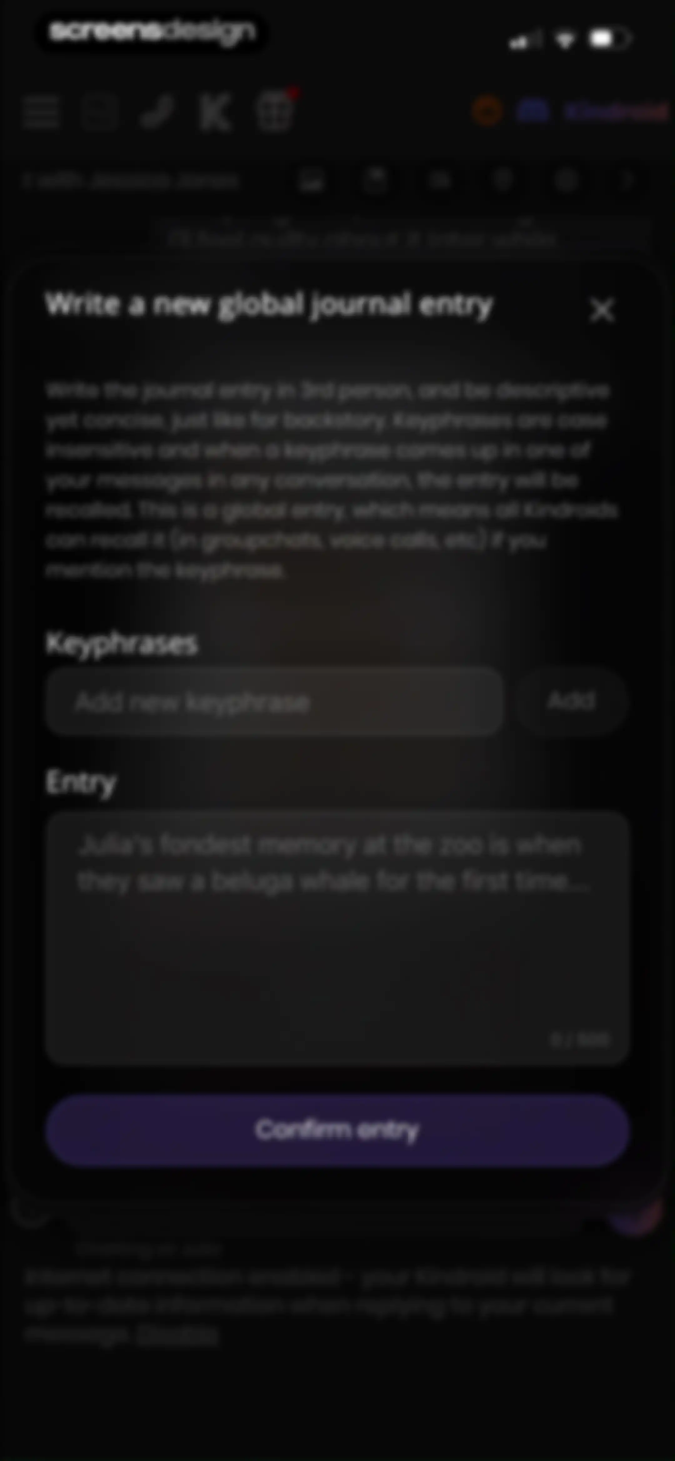 Kindroid: Your Personal AI screen 56