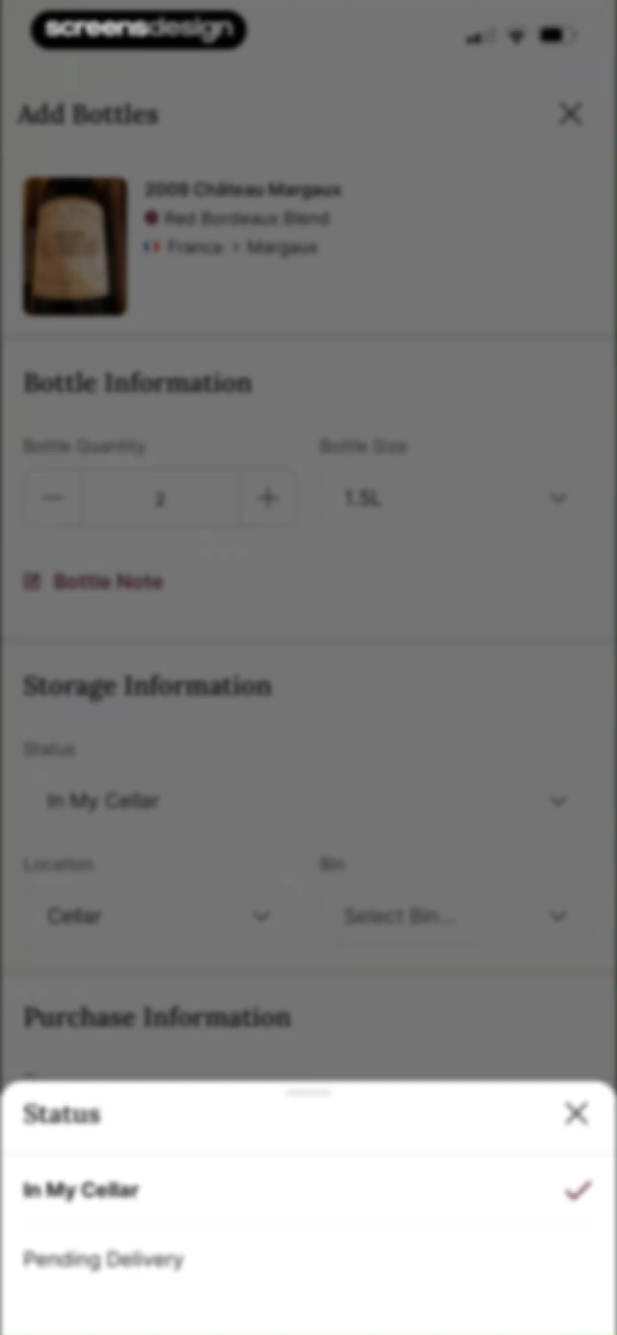 CellarTracker: #1 Wine Tracker screen 26