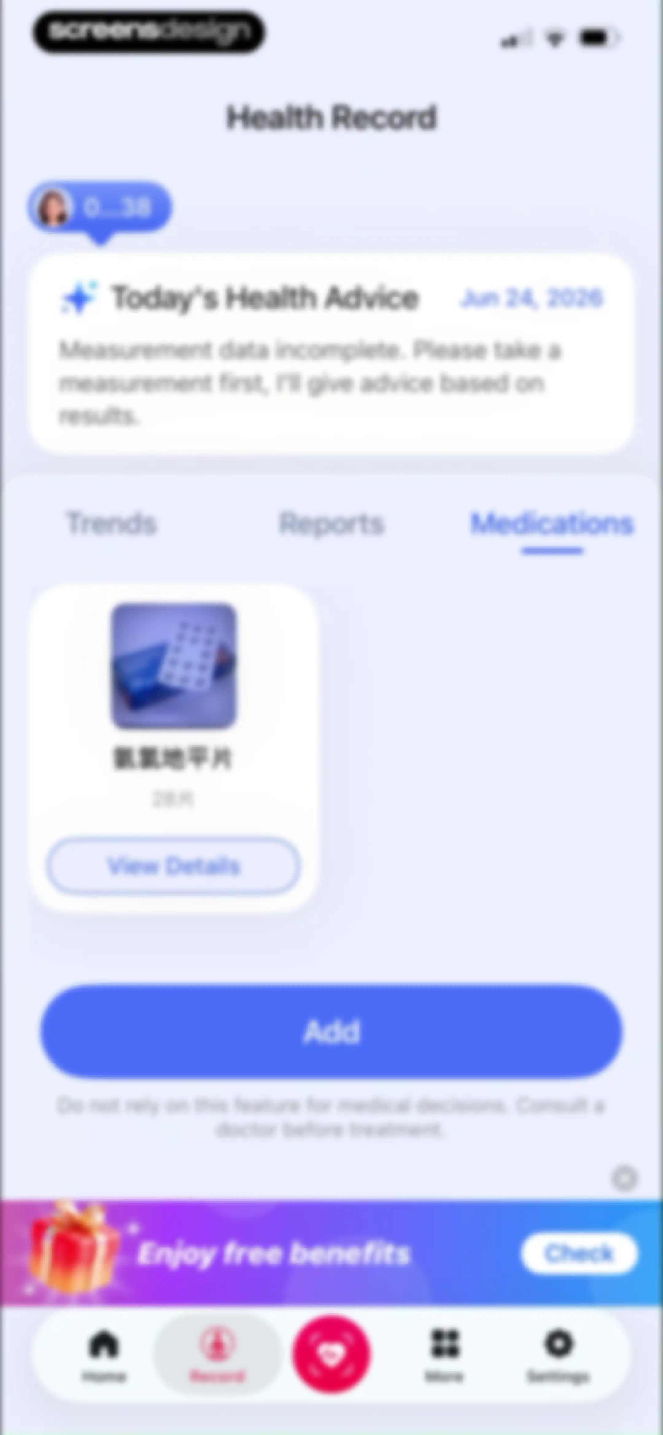 Wellpulse-Heart Health Tracker screen 72