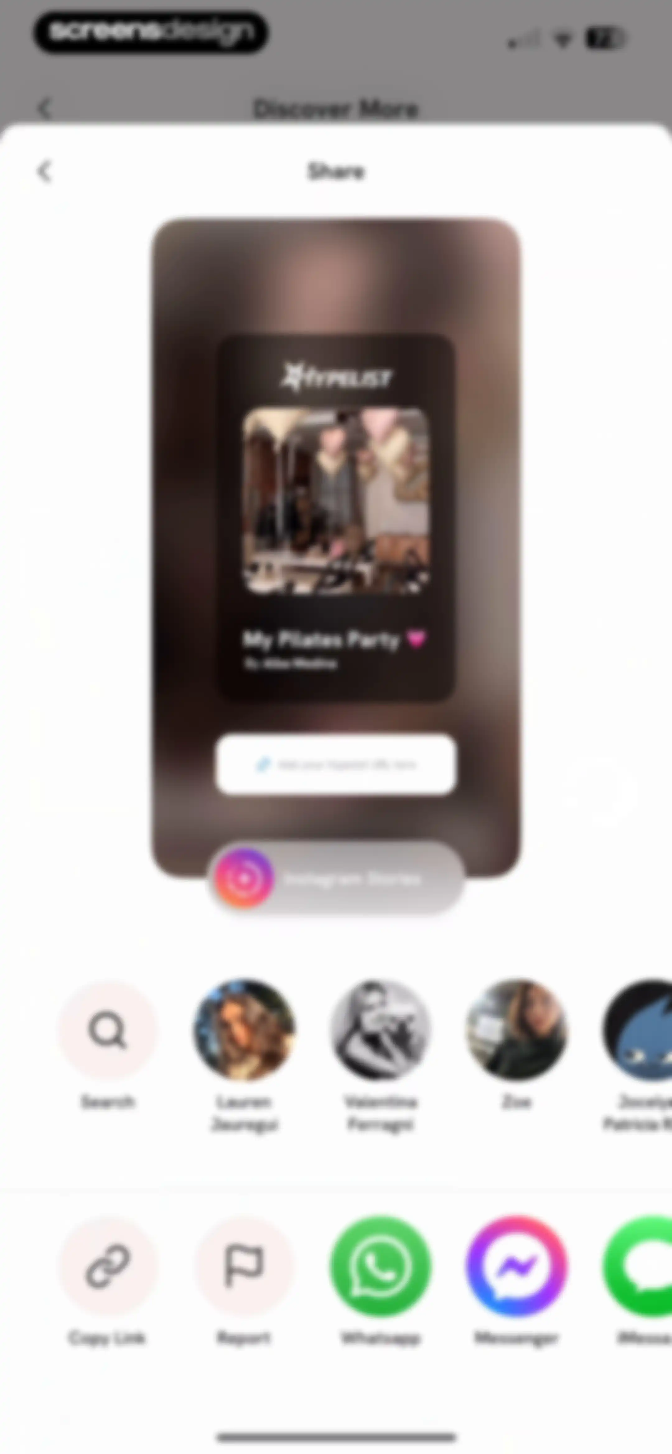 Hypelist: Create & Share Lists screen 116