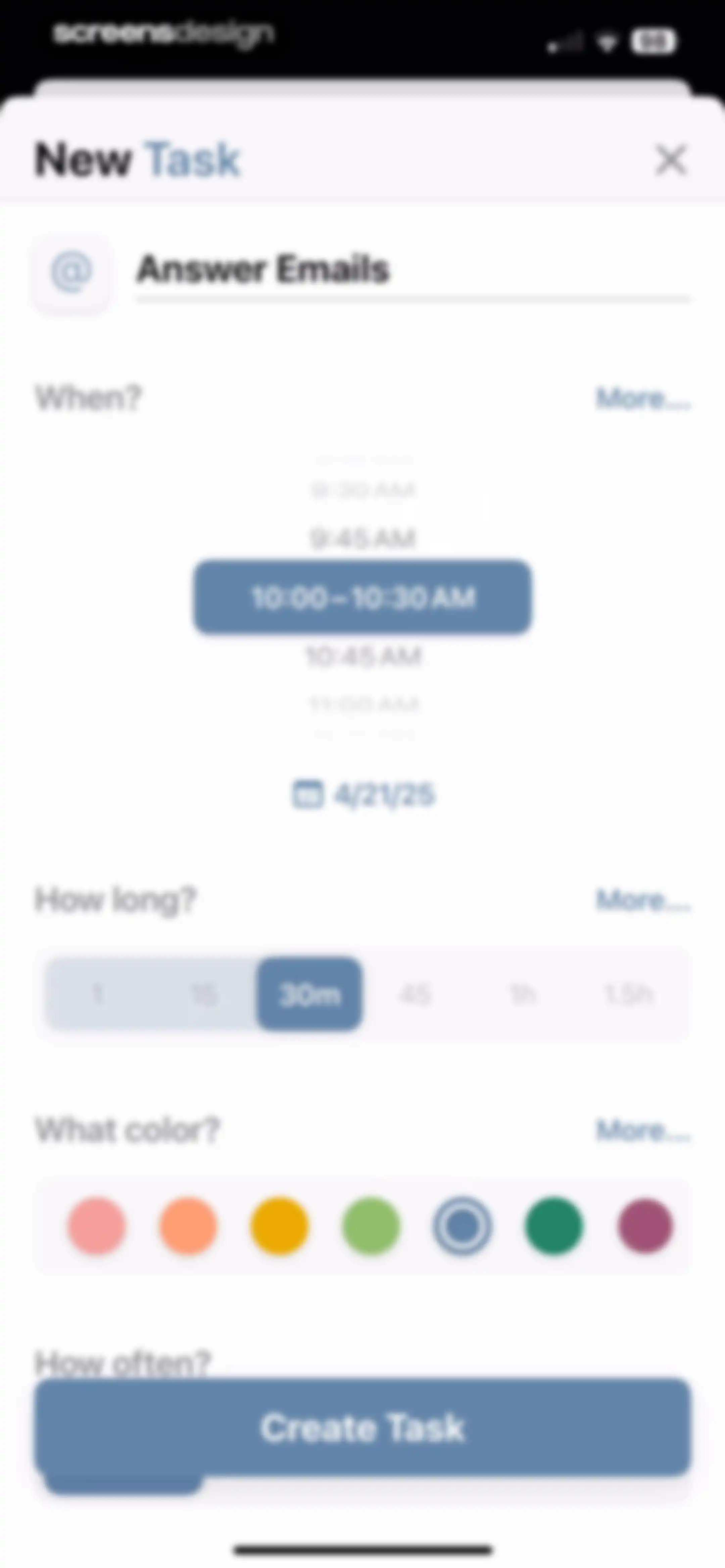 Structured: Daily Planner Todo screen 35