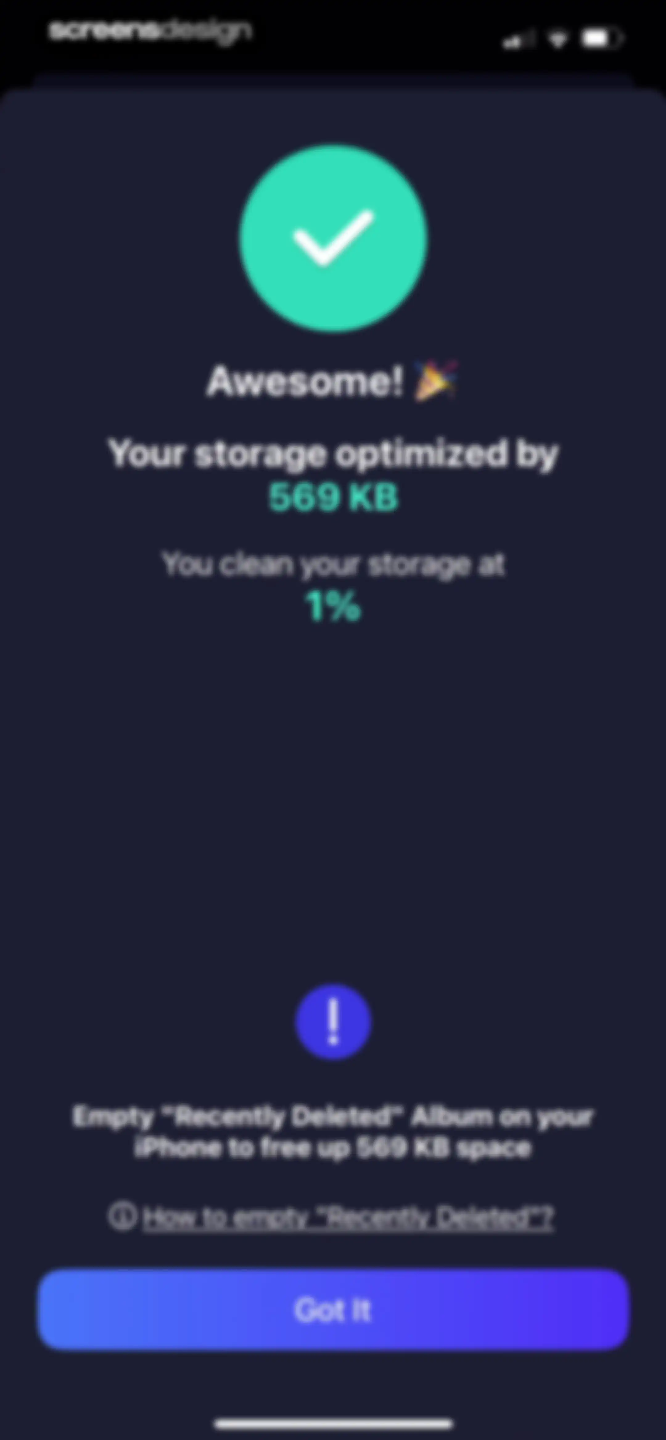 Cleaner Guru: Clean Up Storage screen 21