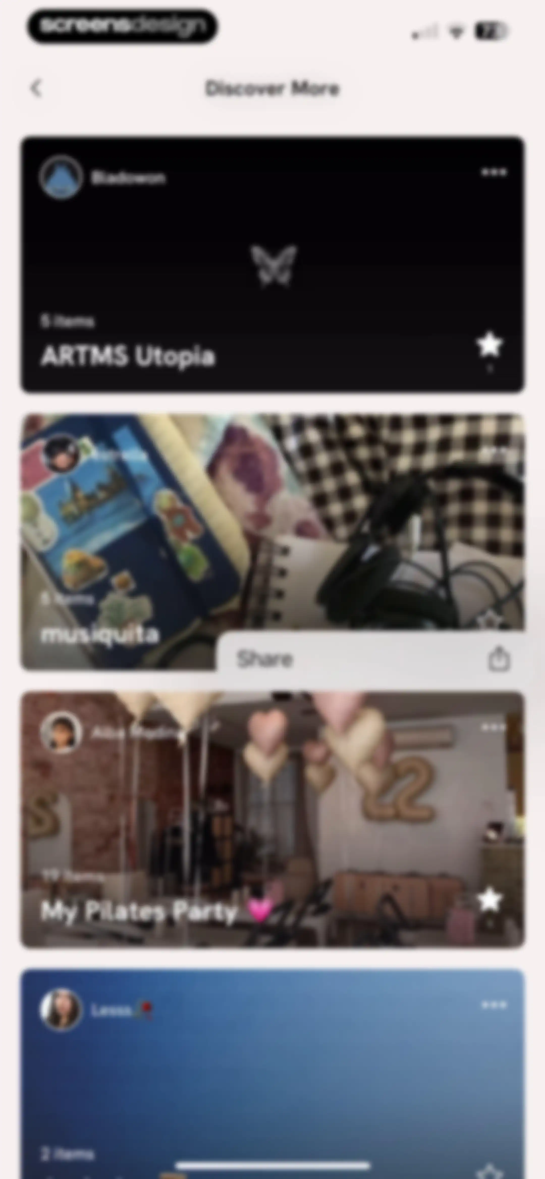 Hypelist: Create & Share Lists screen 115