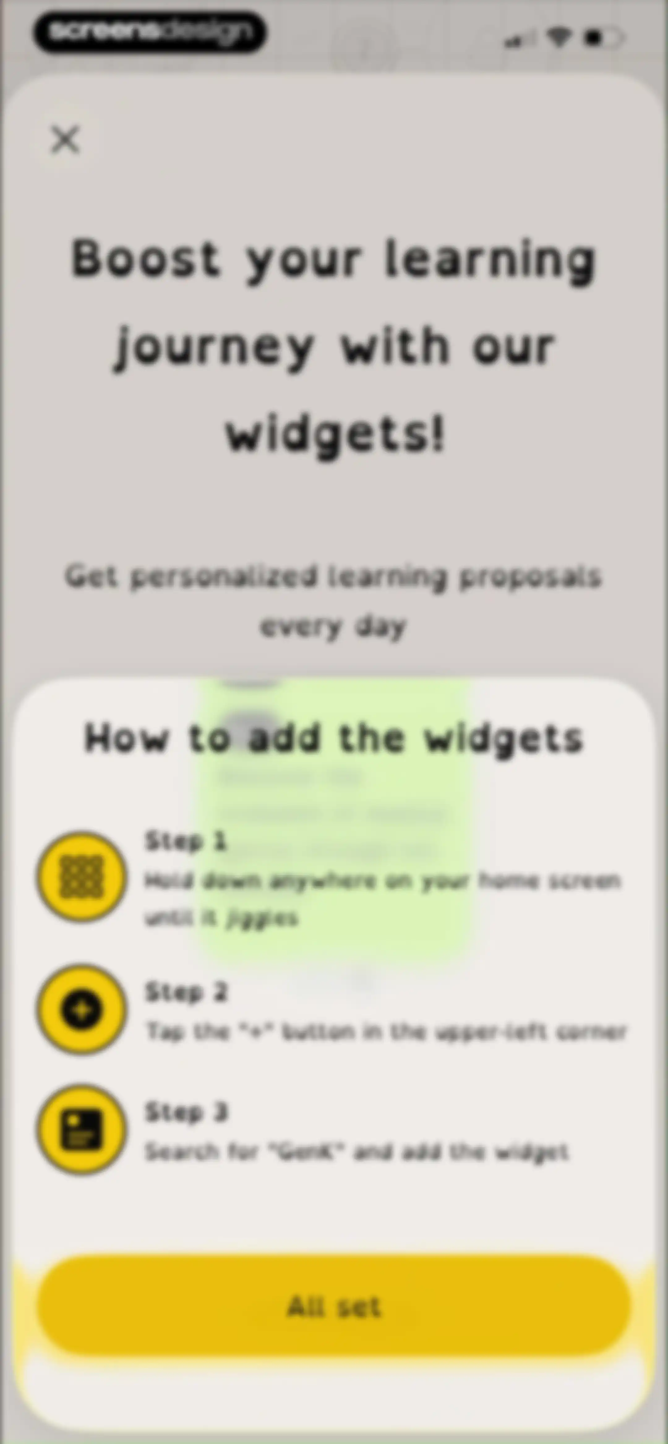 GenK: Daily Learning & Quiz screen 68