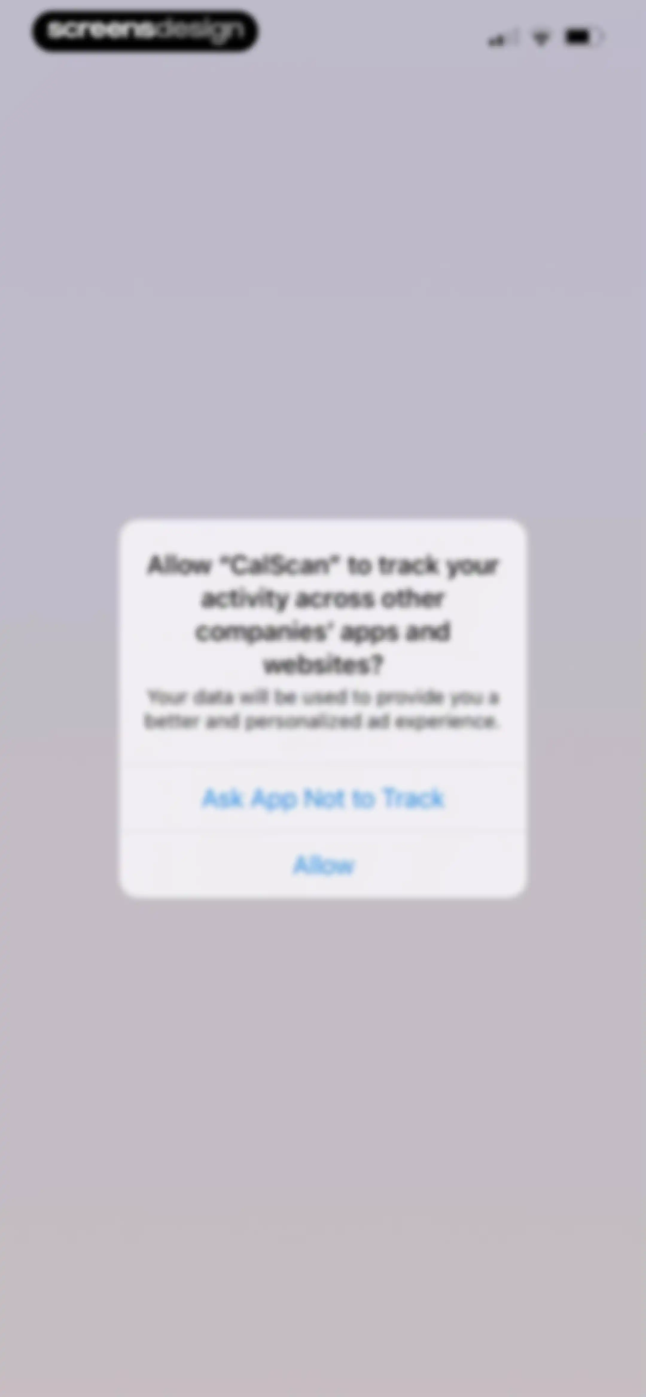 CalScan - AI Calorie Tracker screen 1