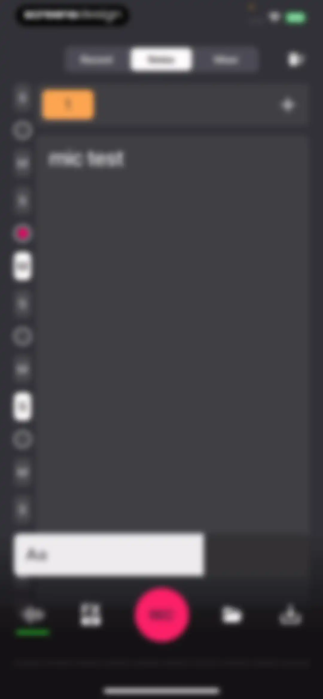 Microphone Live-Voice Recorder screen 39