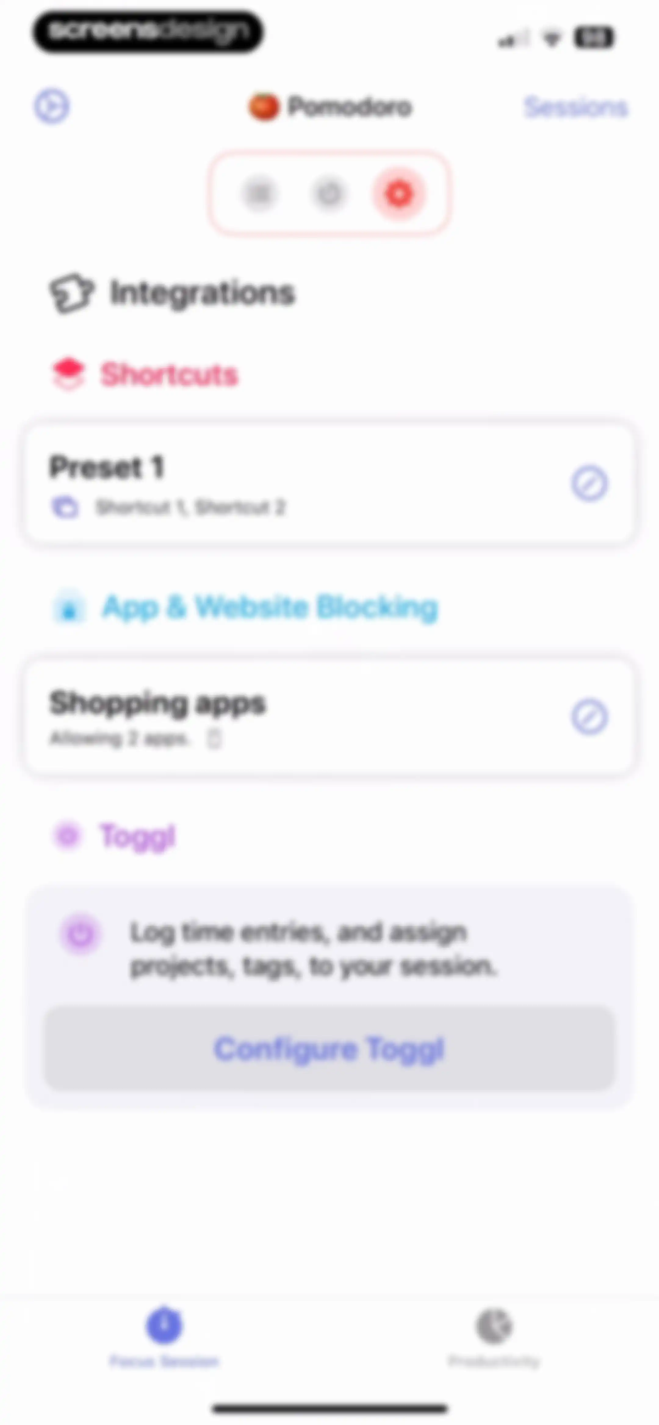 Focused Work - Pomodoro Timer screen 47